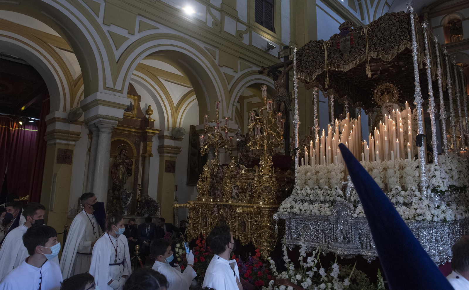 Las imágenes de la Hermandad de San Benito