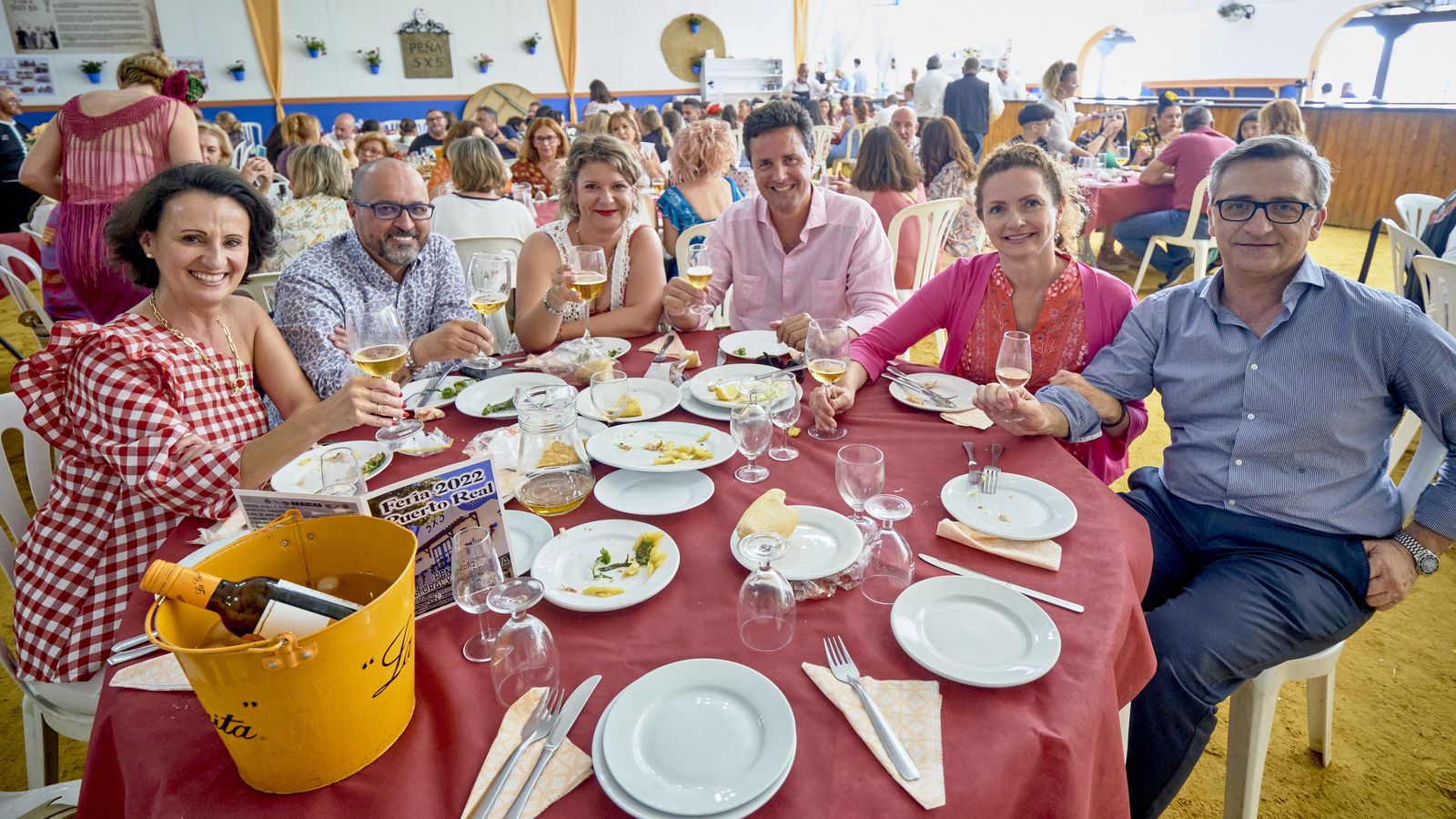 Imagen del primer día de la Feria de Puerto Real 2022