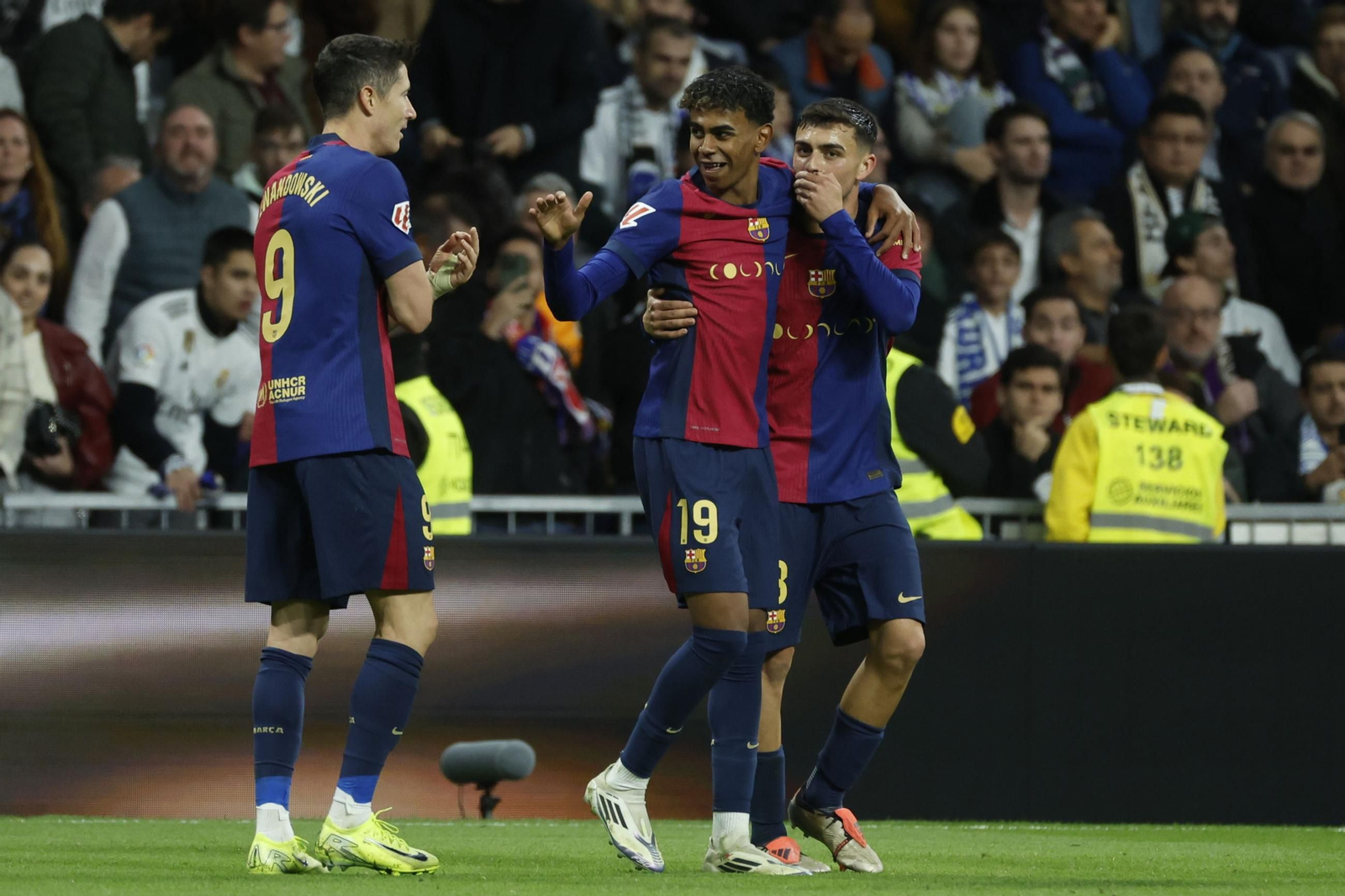 La prolongación del Real Madrid - Barcelona: todas las fotos