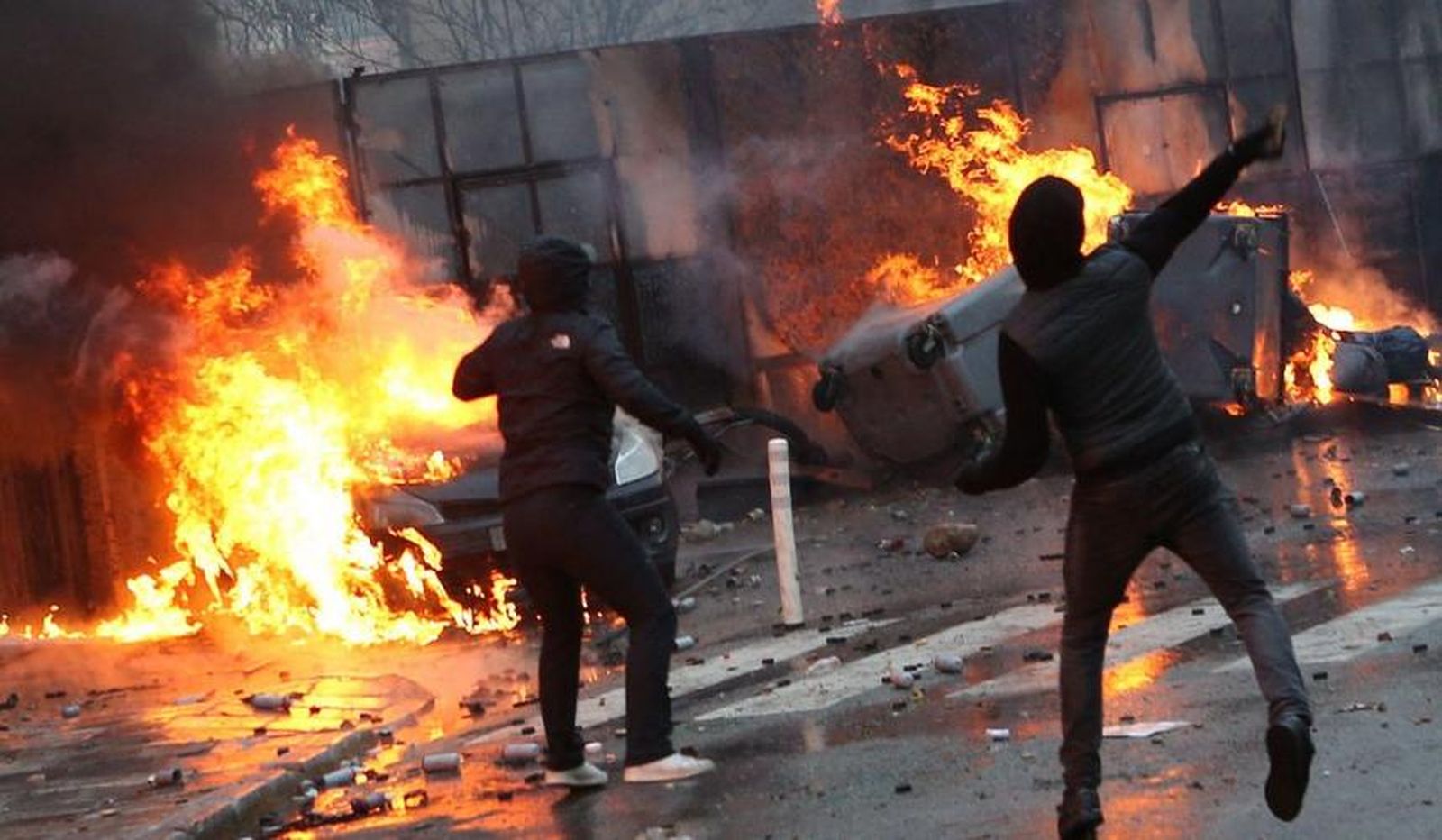 Altercados y 28 heridos en una manifestación de independentistas corsos