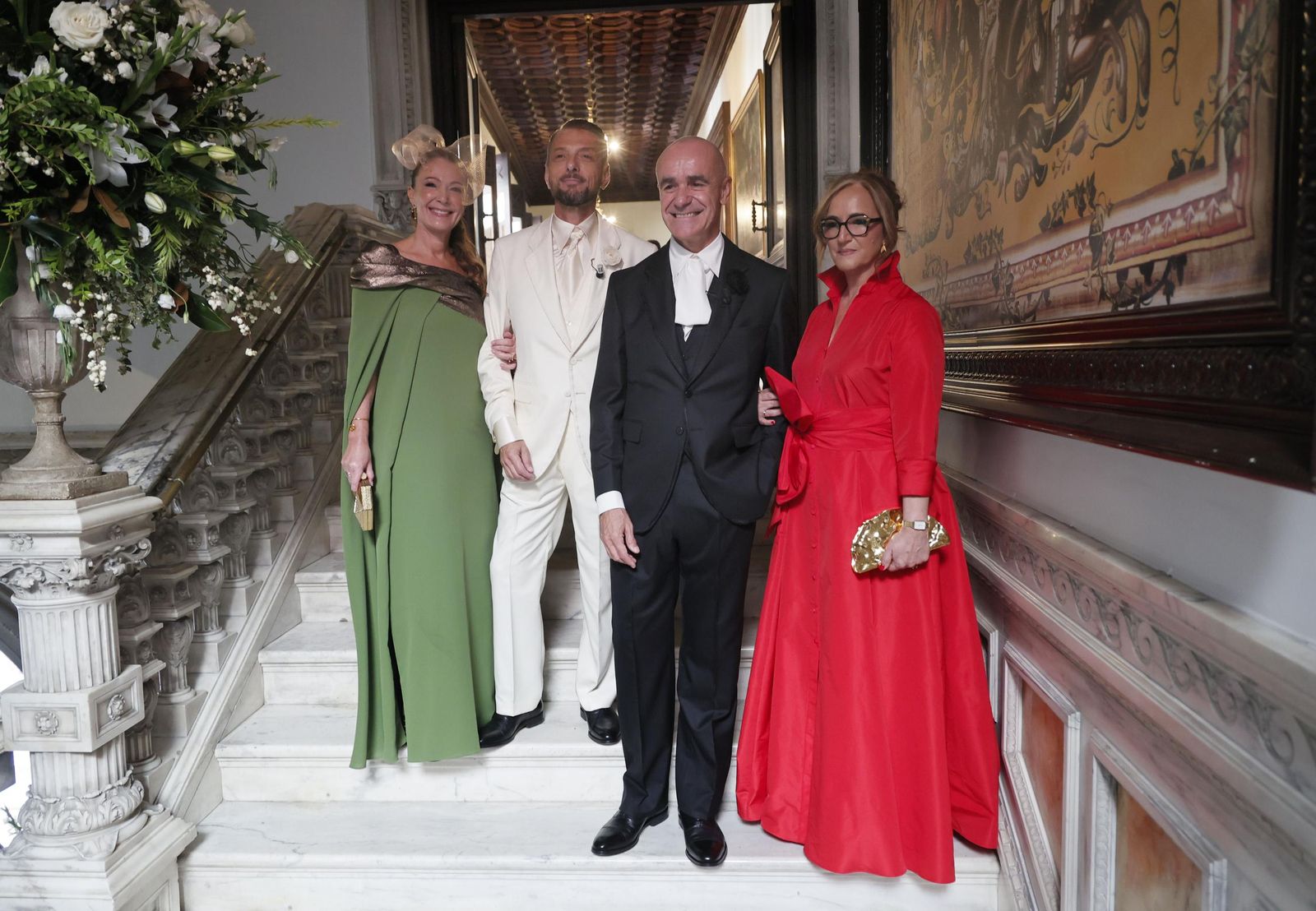 Antonio Muñoz celebra su boda en el Palacio de la Motilla
