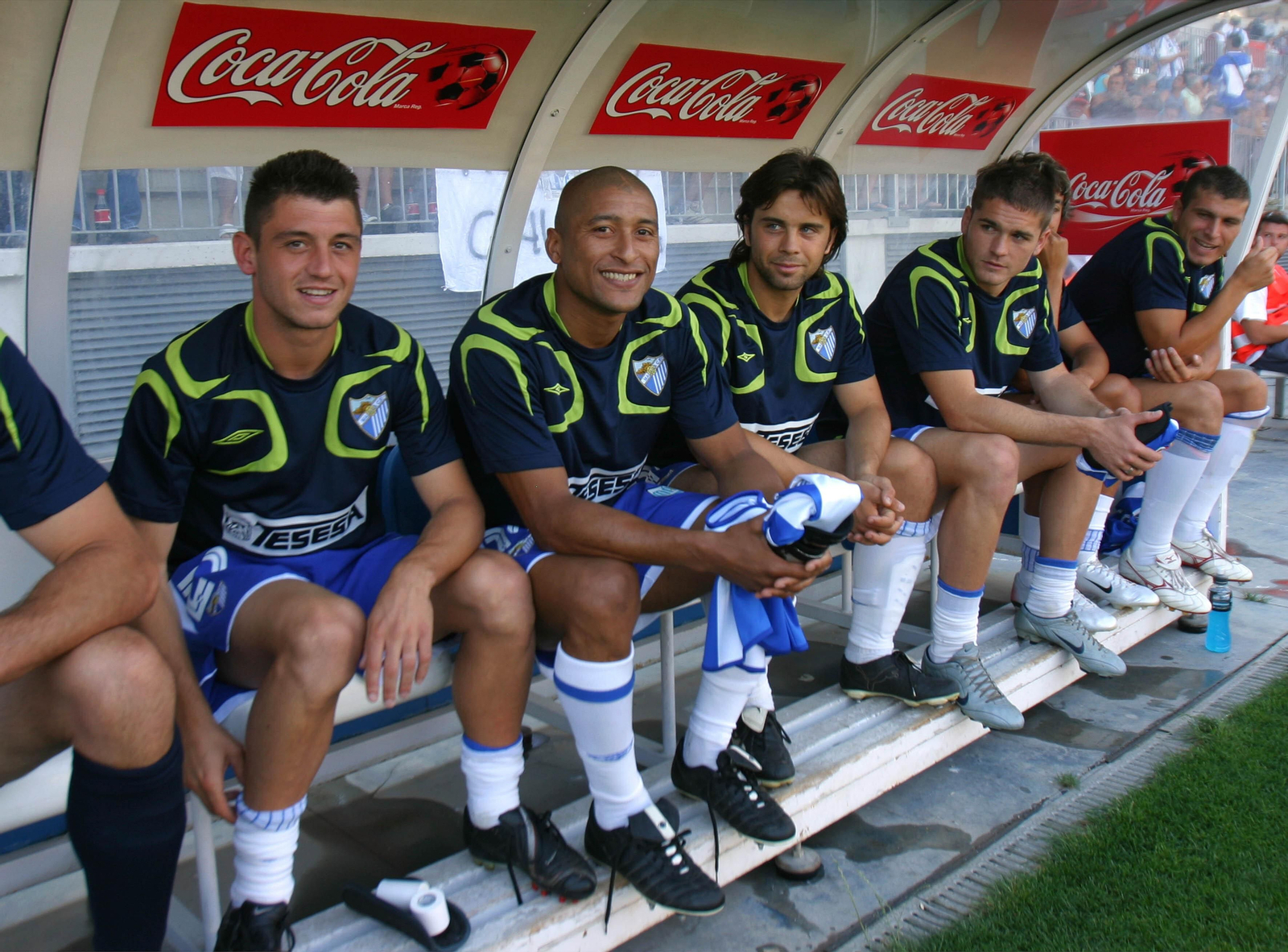Las fotos de Jonatan Valle con el Málaga CF