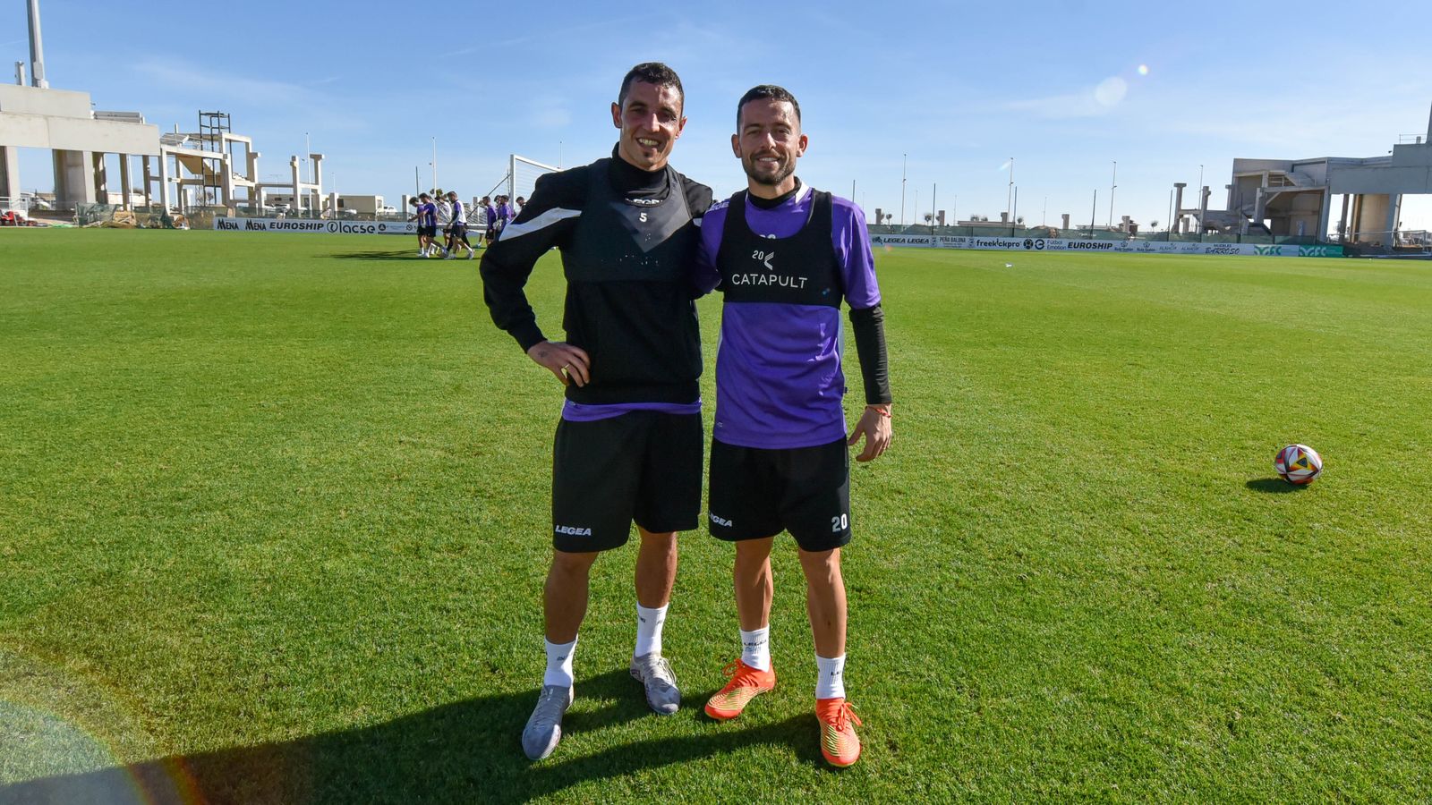 Las fotos del entrenamiento de la Balona previo a la visita del líder Yeclano