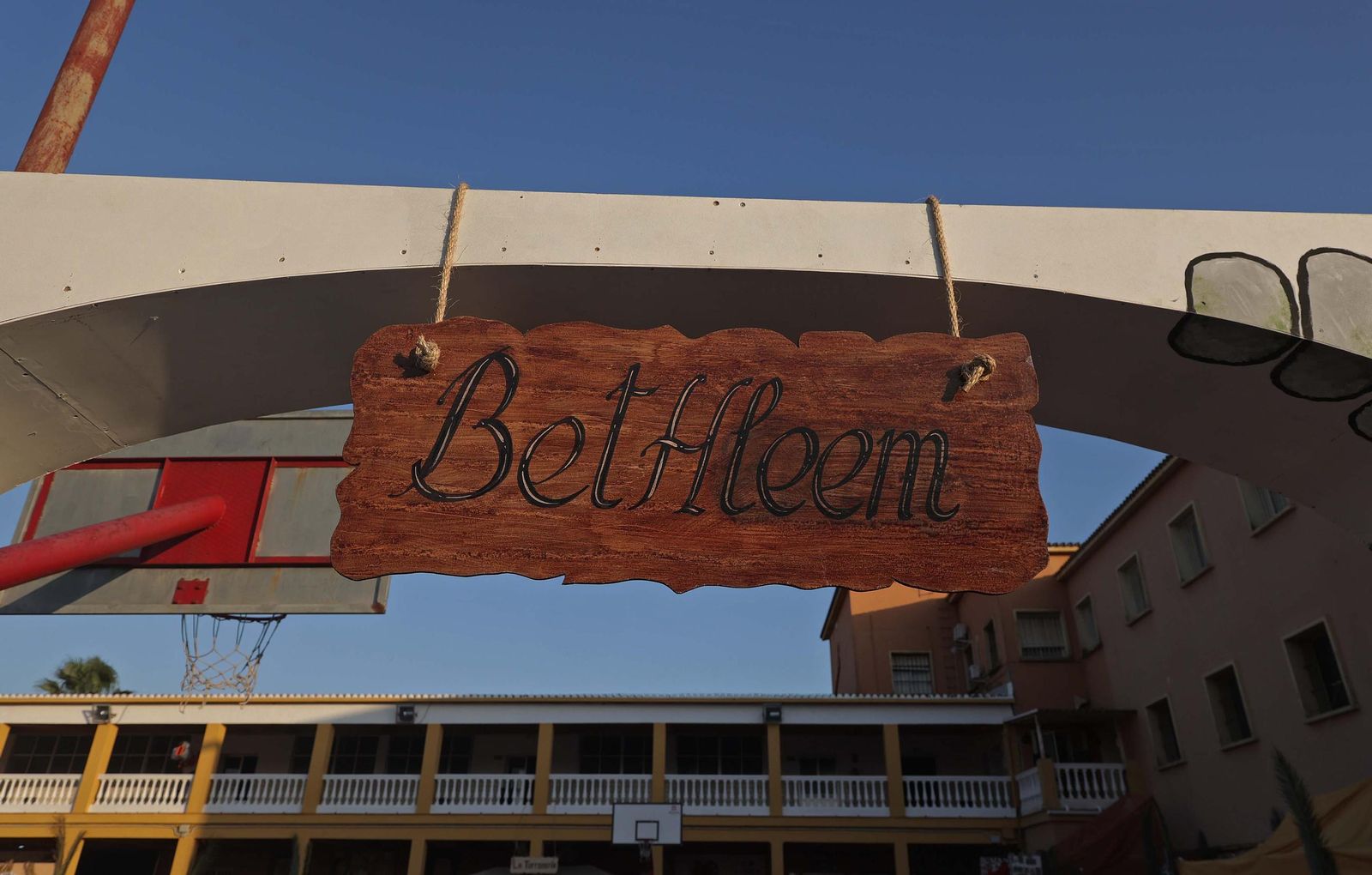 Fotos del Belén Viviente del colegio Salesianos de La Línea