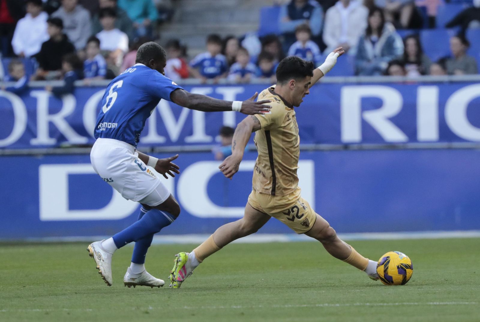 El Real Oviedo-Málaga CF, en fotos