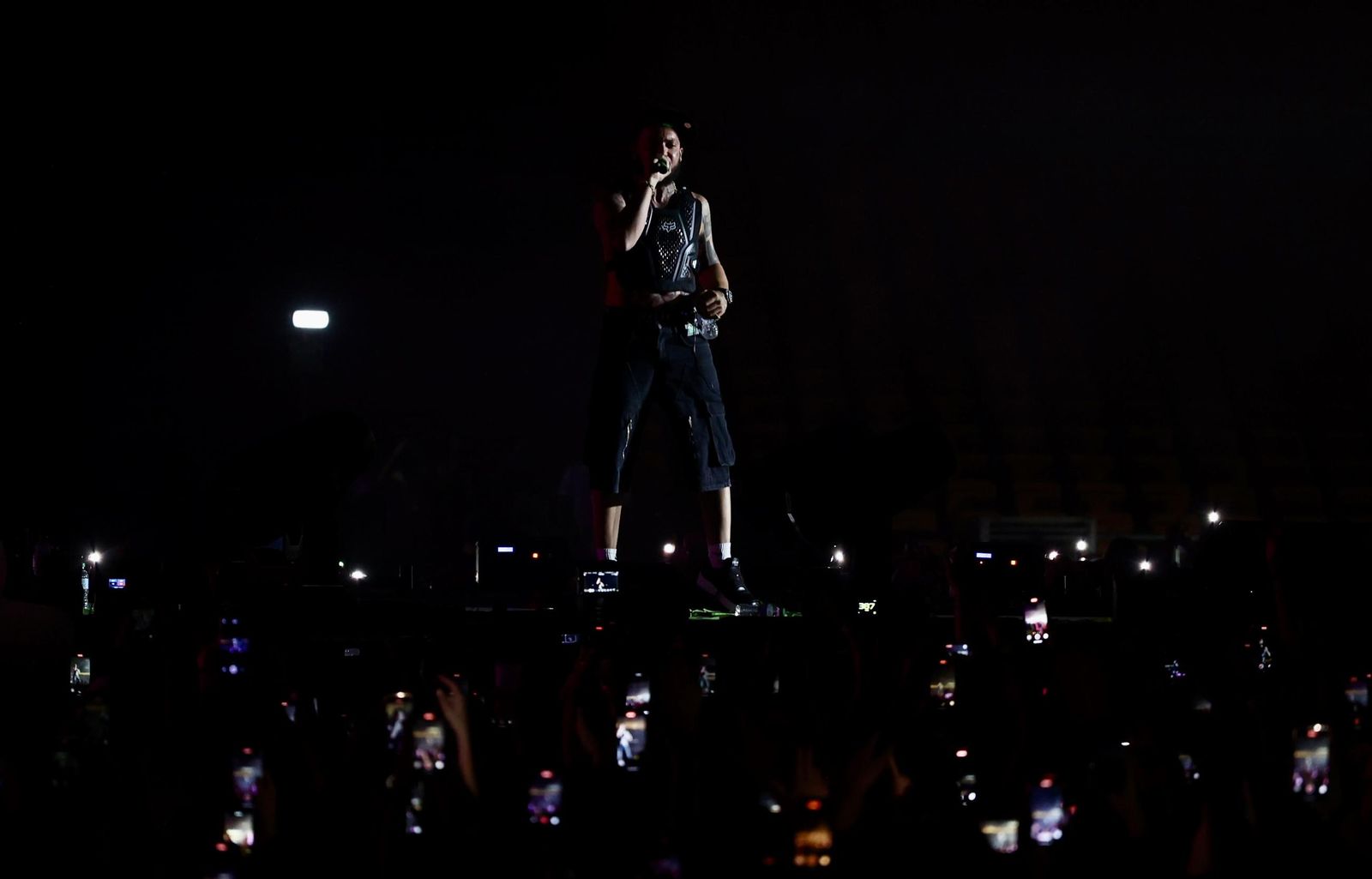 Concierto de JC Reyes en el estadio de la Cartuja de Sevilla