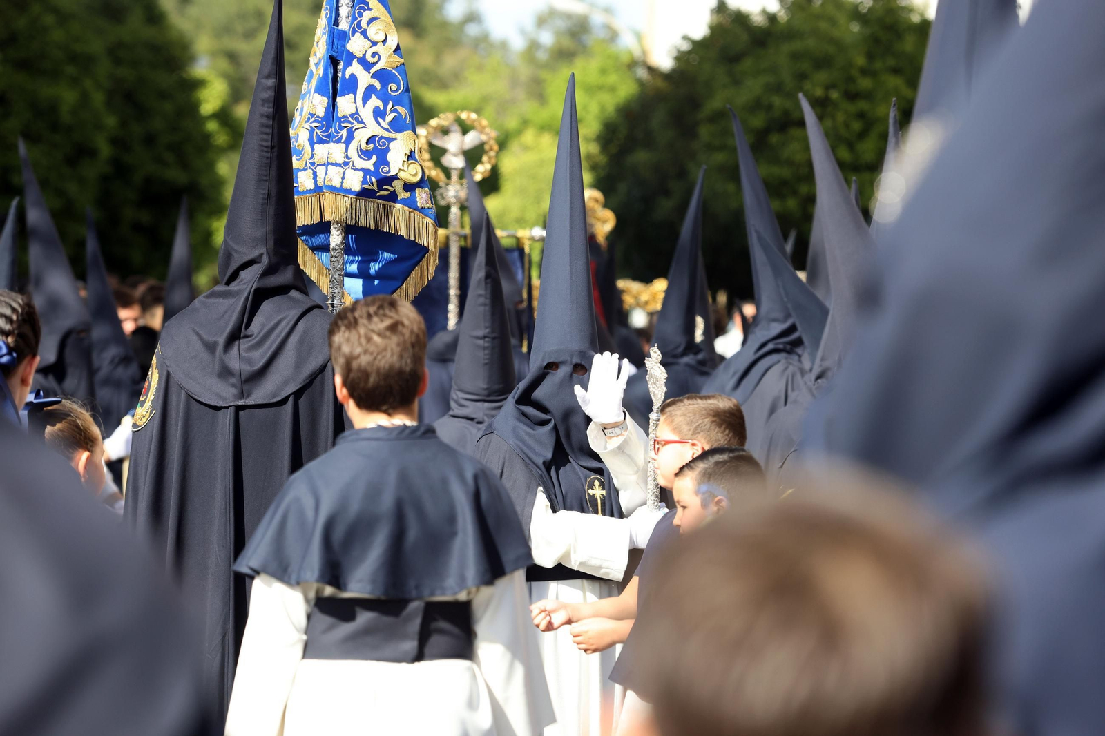 Imágenes de la Hermandad de la Redención en el Jueves Santo de Jerez 2025