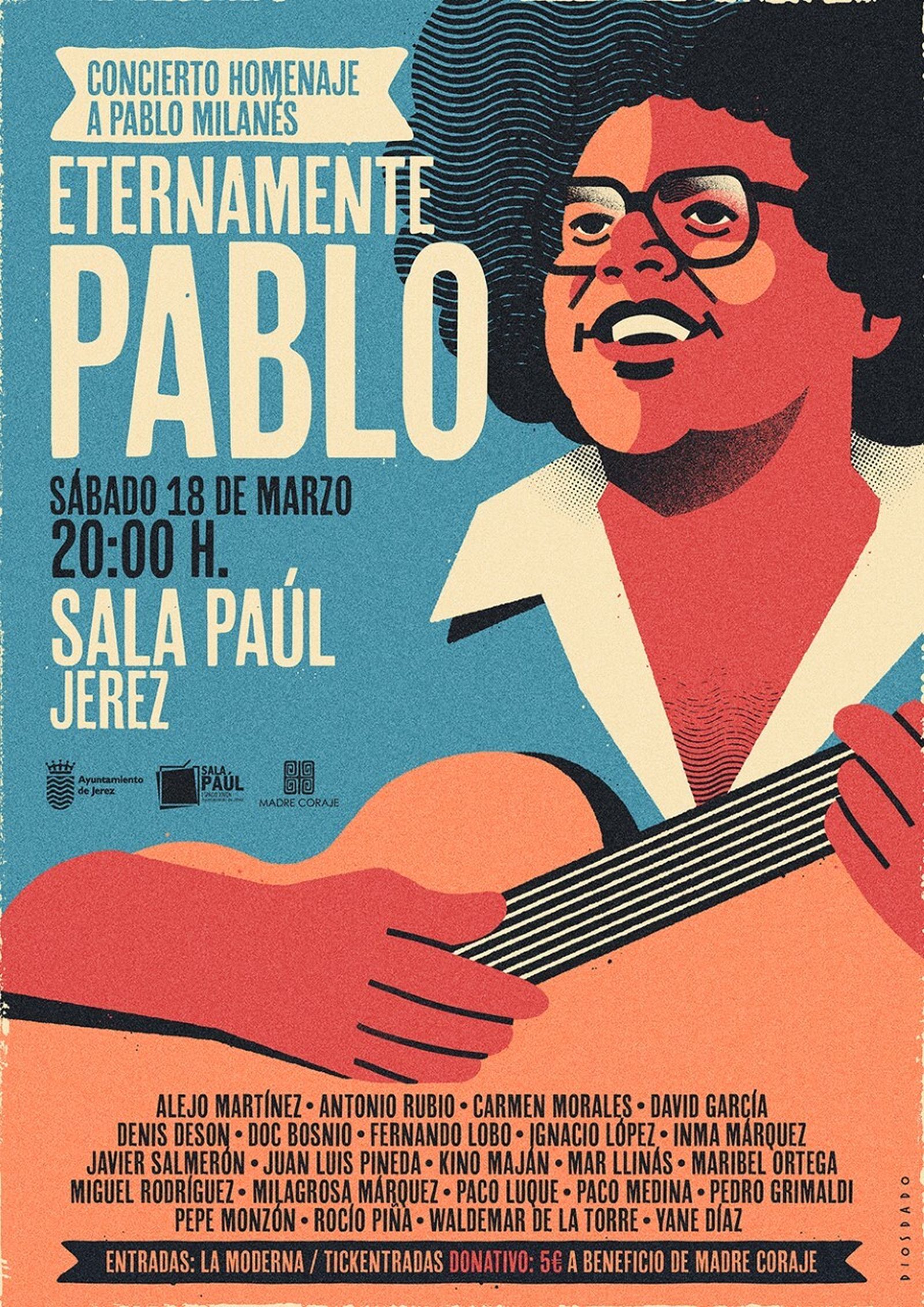 Concierto homenaje a Pablo Milanés