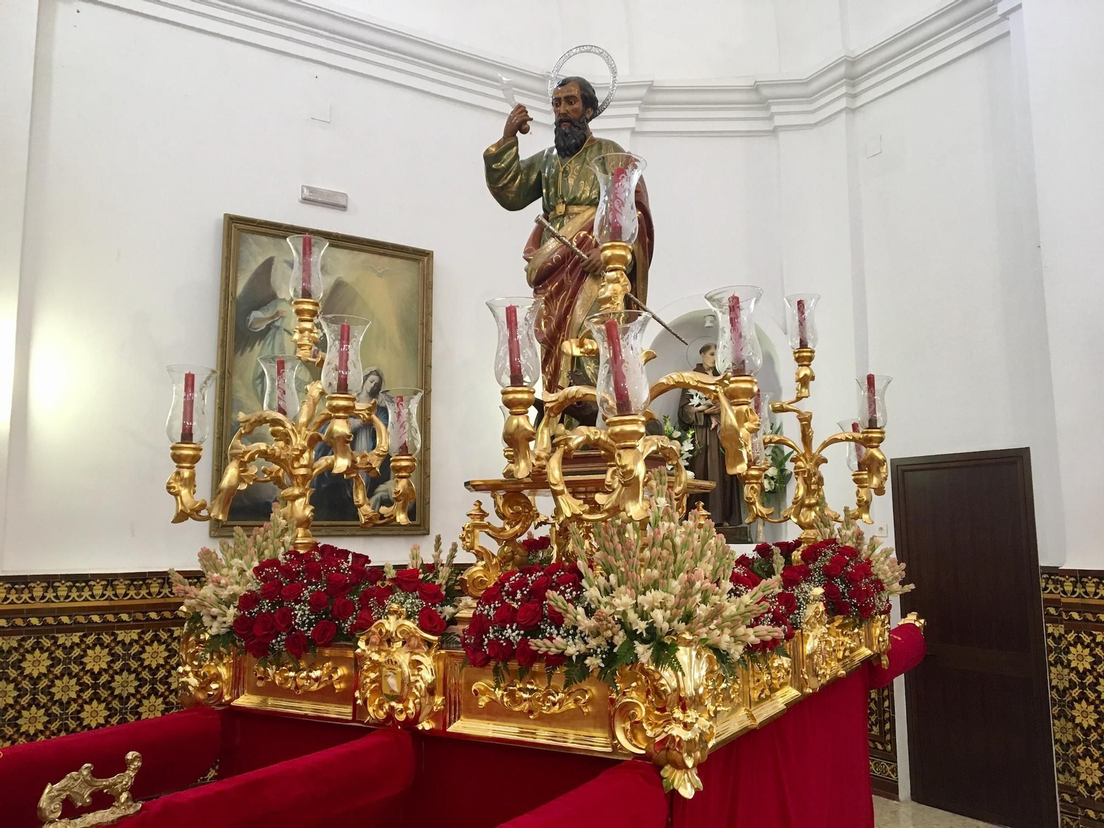 El Patrón de Nerva estrena este año su nuevo paso.