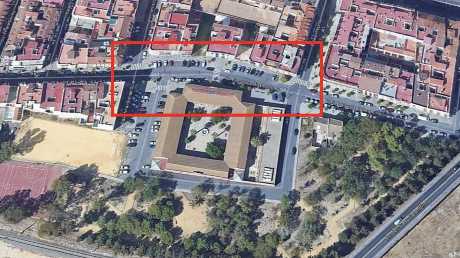 Plano del entorno en el que va a realizarse la actuación.