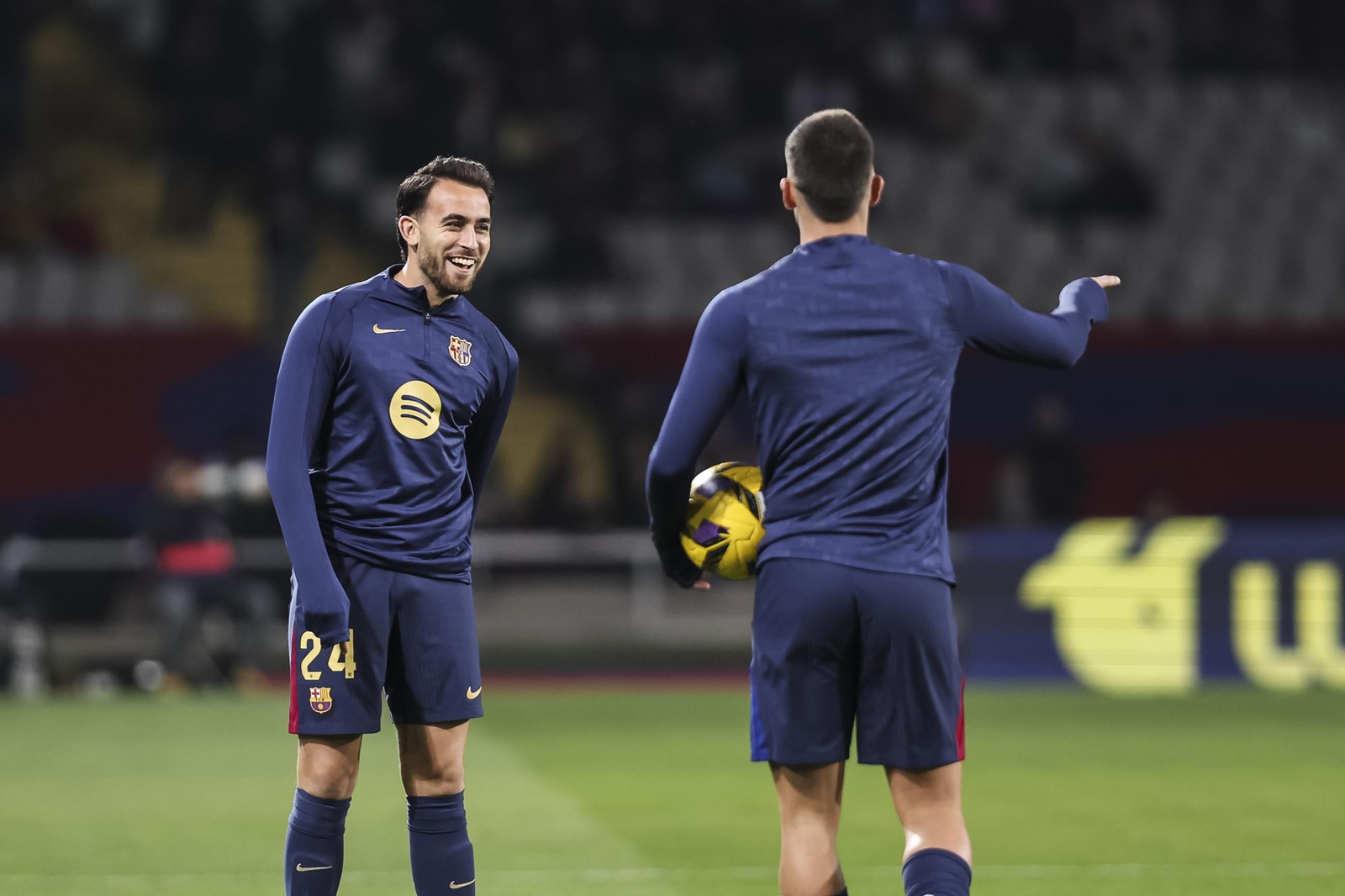 Las fotos del polémico Barcelona - Rayo Vallecano