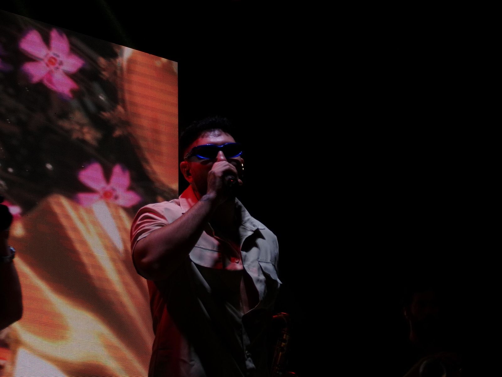 Omar Montes durante su actuación en el Loona Summer Festival