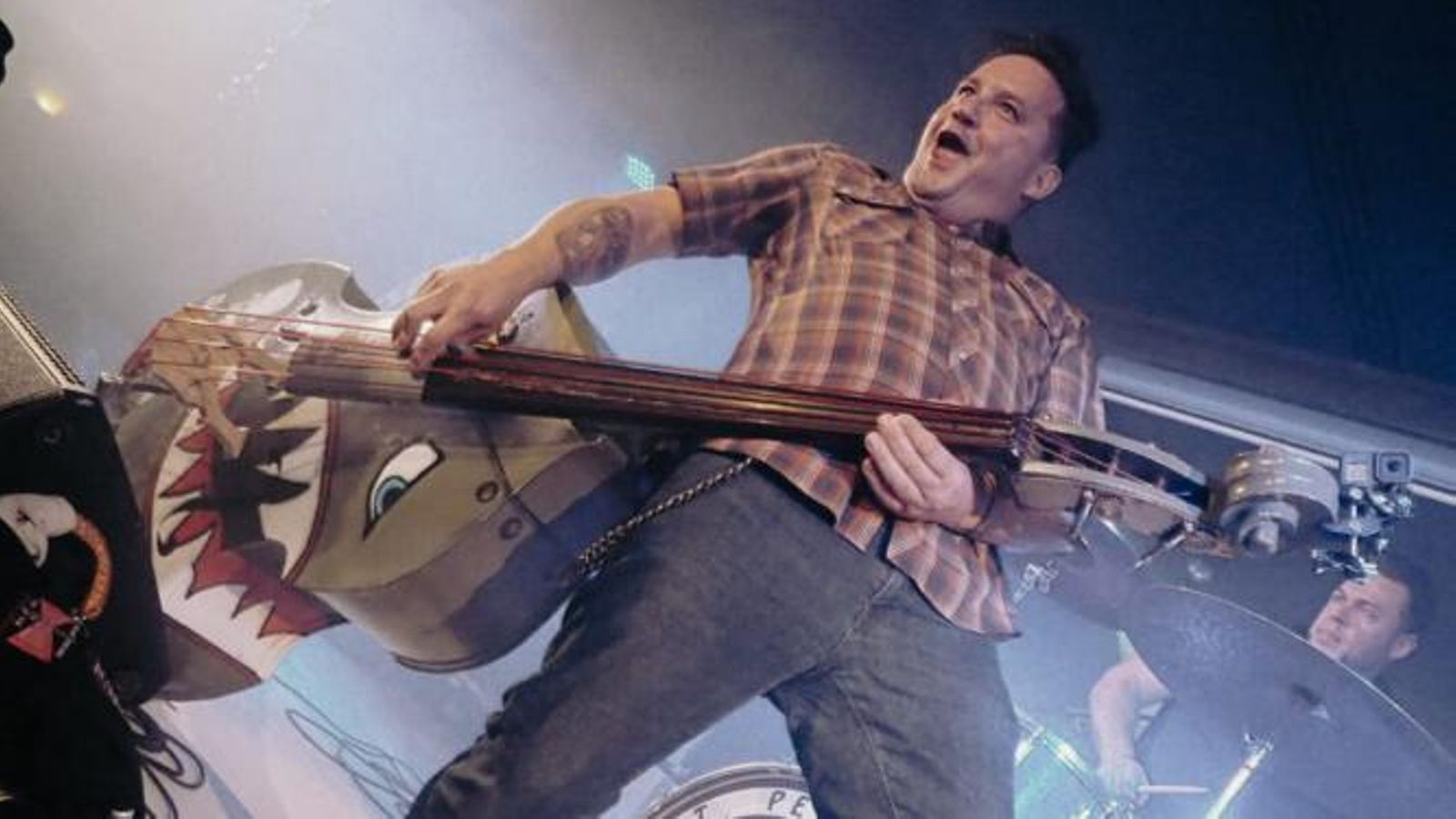 Una actuación de una de las bandas.