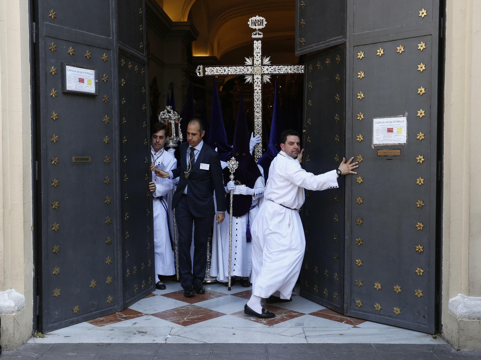 Las imágenes de la hermandad de La Estrella