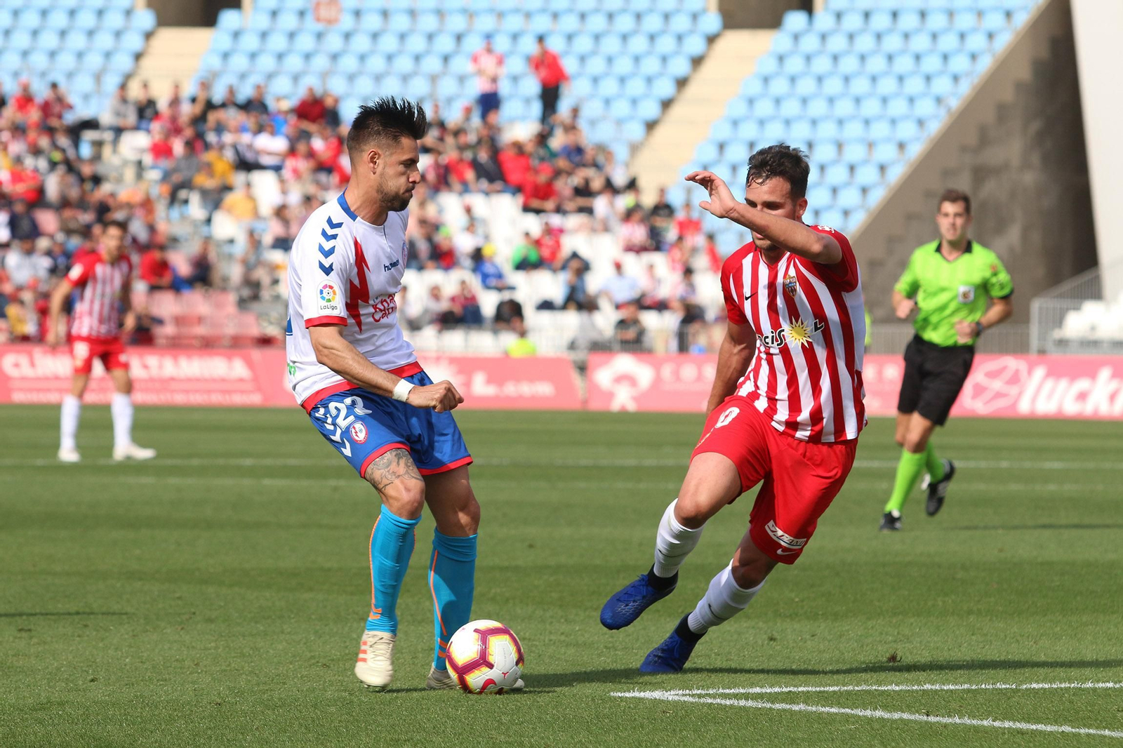 Las imágenes del Almería-Rayo Majadahonda