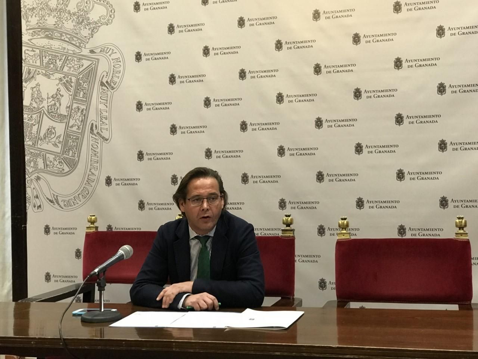 El concejal del PP, Antonio Granados.