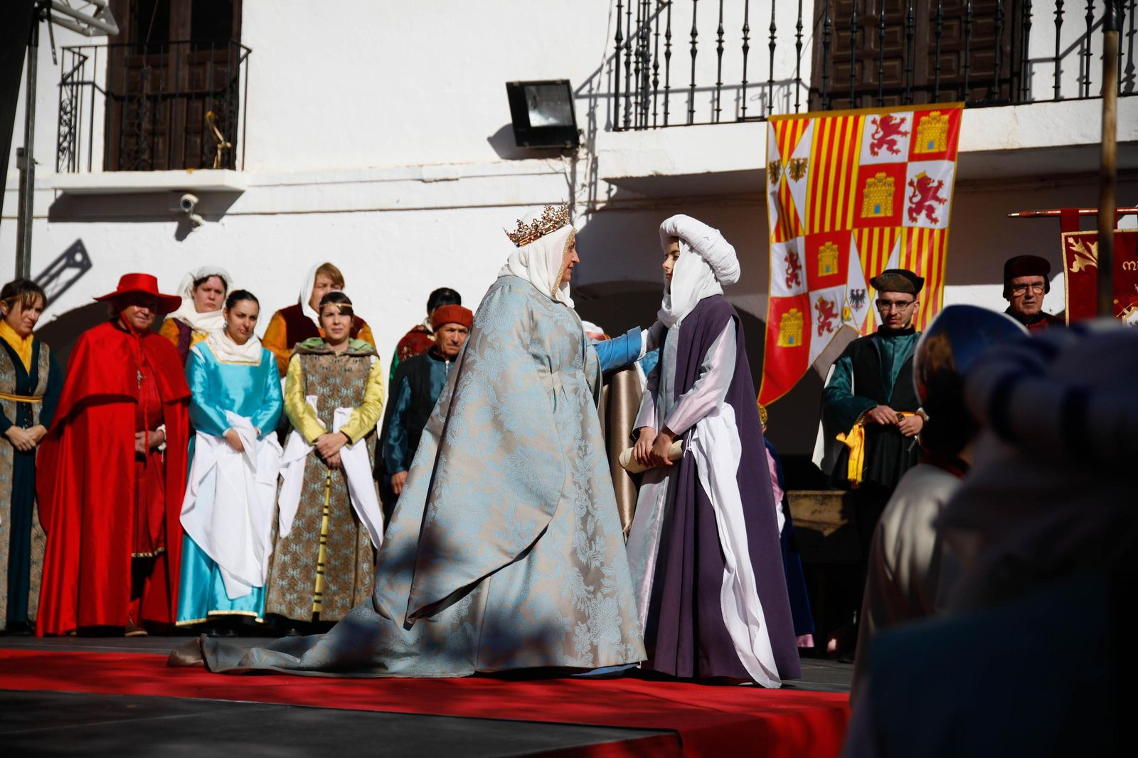La Recreación de la Pernoctación de los Reyes Católicos en Fiñana, en imágenes