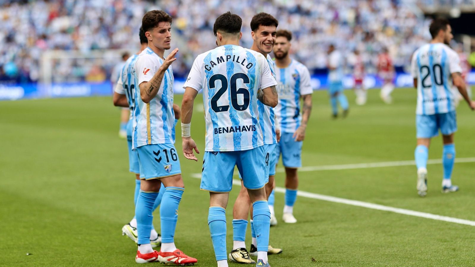 Las fotos del Málaga CF-Granada