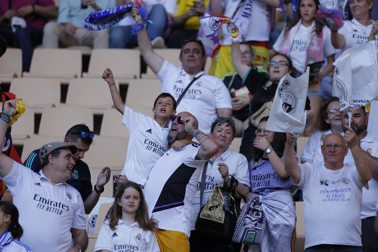Búscate en las fotos de la final de la Copa del Rey entre el Madrid y el Osasuna