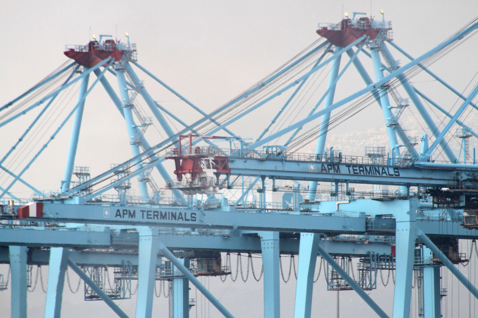 Infraestructuras de APM Terminals en el puerto de Algeciras