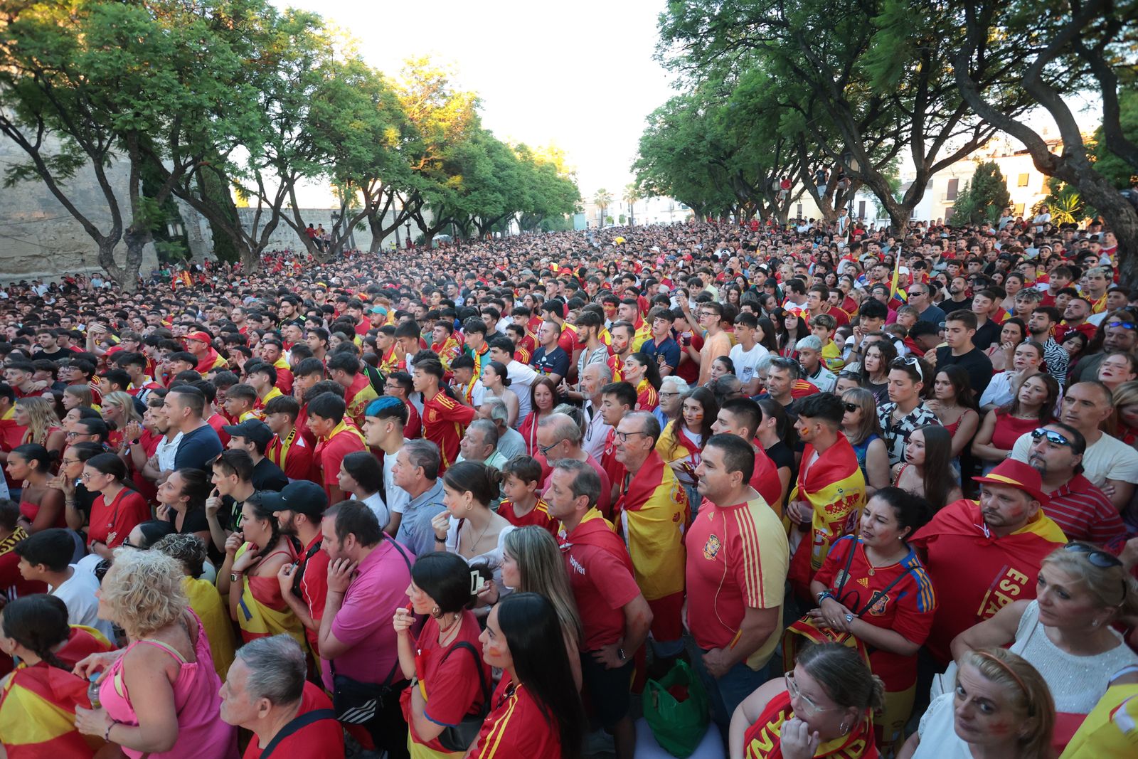 Jerez con la Selección Española, en imágenes