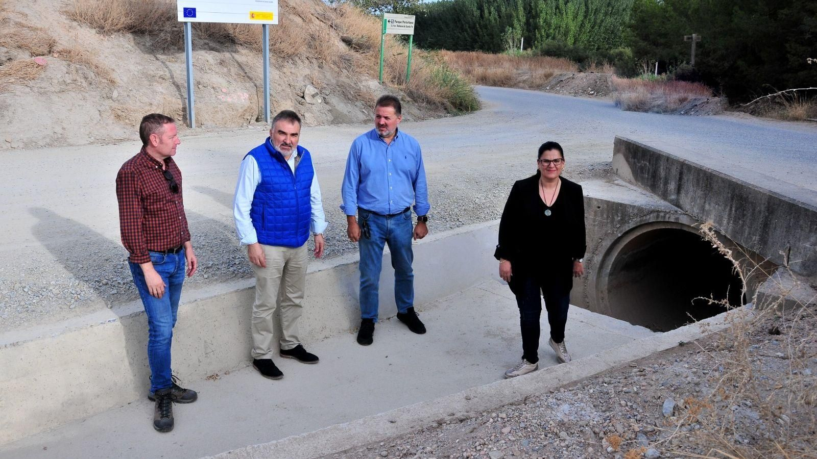 El delegado territorial de Sostenibilidad, Manuel Francisco García, visita Santa Fe junto a su alcalde, Juan Cobo El delegado territorial de Sostenibilidad, Manuel Francisco García, visita Santa Fe junto a su alcalde, Juan Cobo