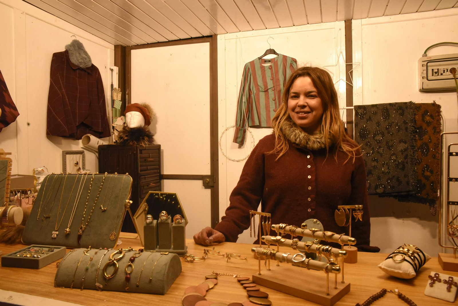 Fotos del poblado navideño de los Jardines Saccone de La Línea