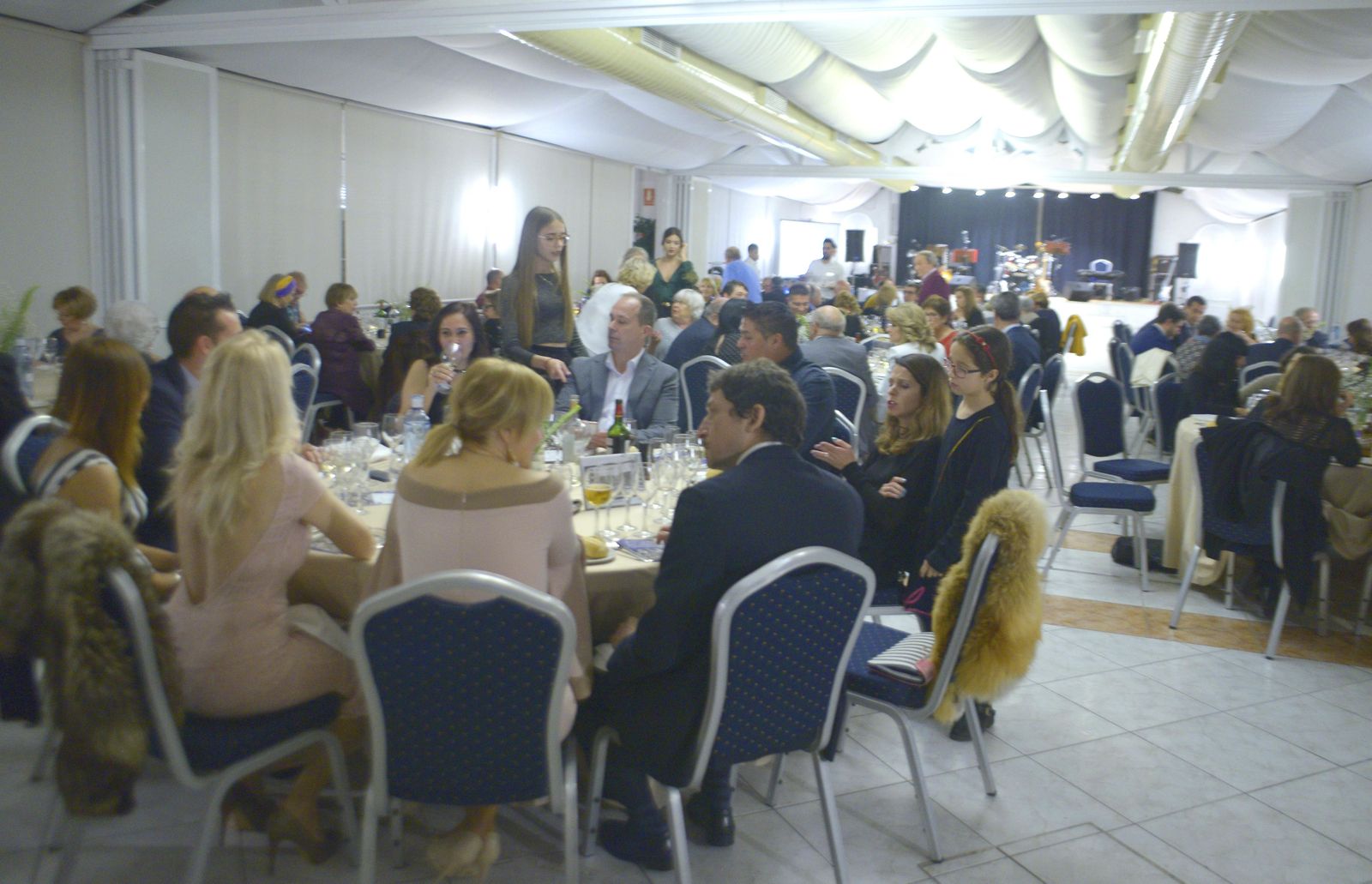 Cena de homenaje a Aída Power