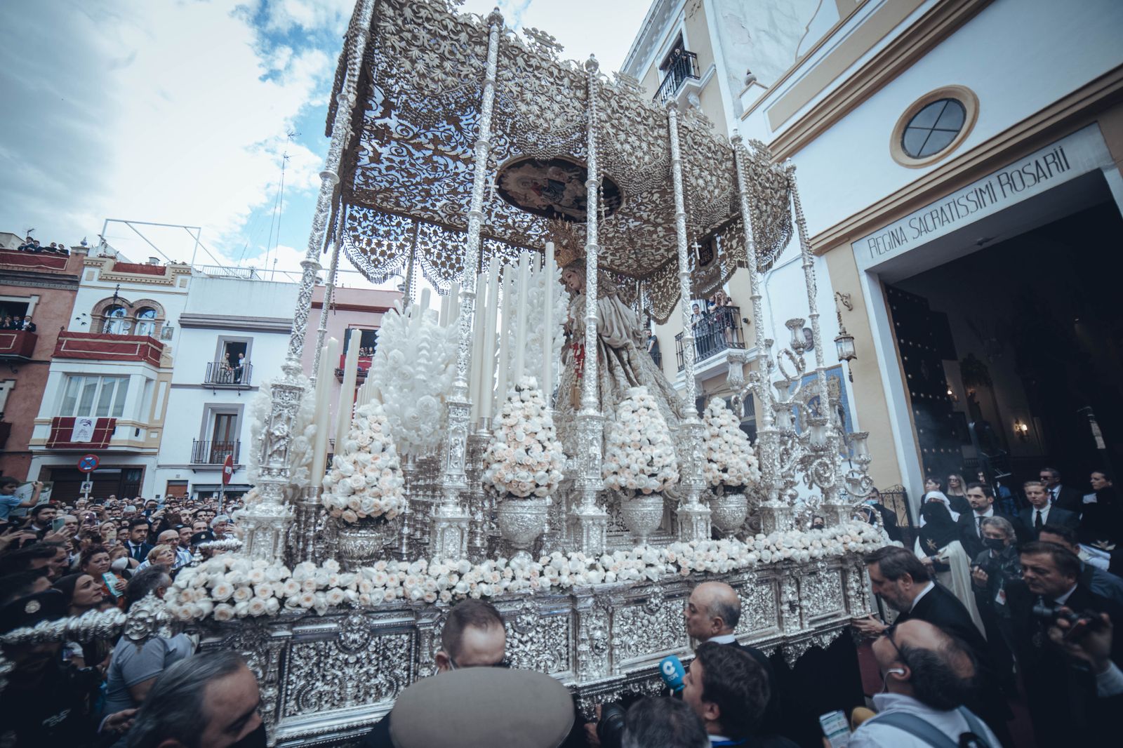 las Imágenes de la salida de la hermandad de Montesión