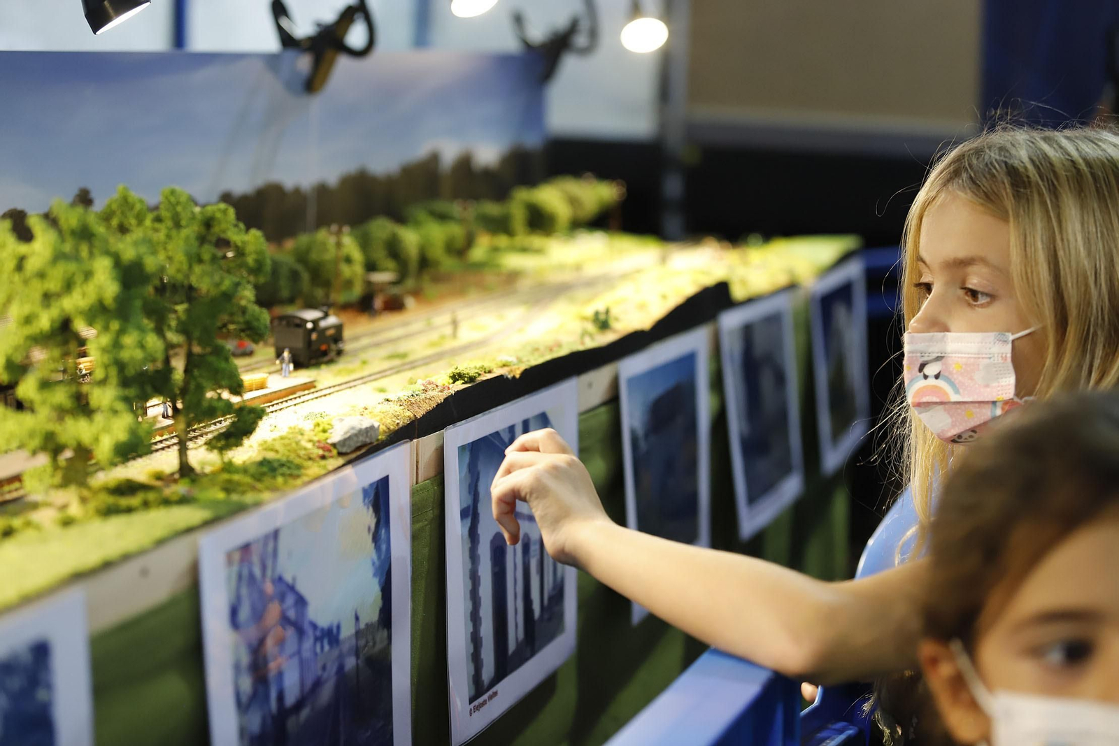 Imágenes de la exposición del 'Encuentro de Modelismo Ferroviario Huelva 2021',