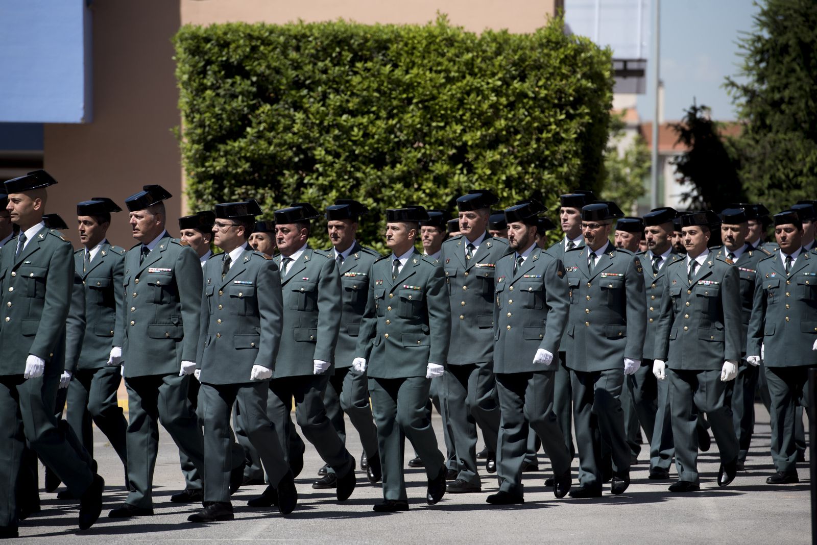 Acto de celebración del 175 aniversario de la Guardia Civil en Granada