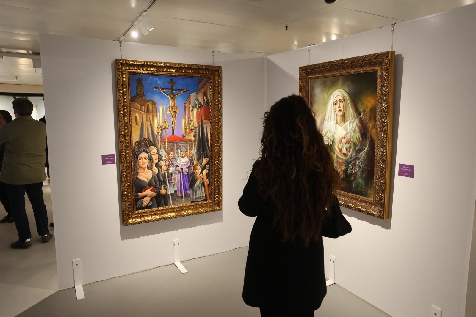 Muestra de carteles de Semana Santa de Jerez en El Corte Inglés