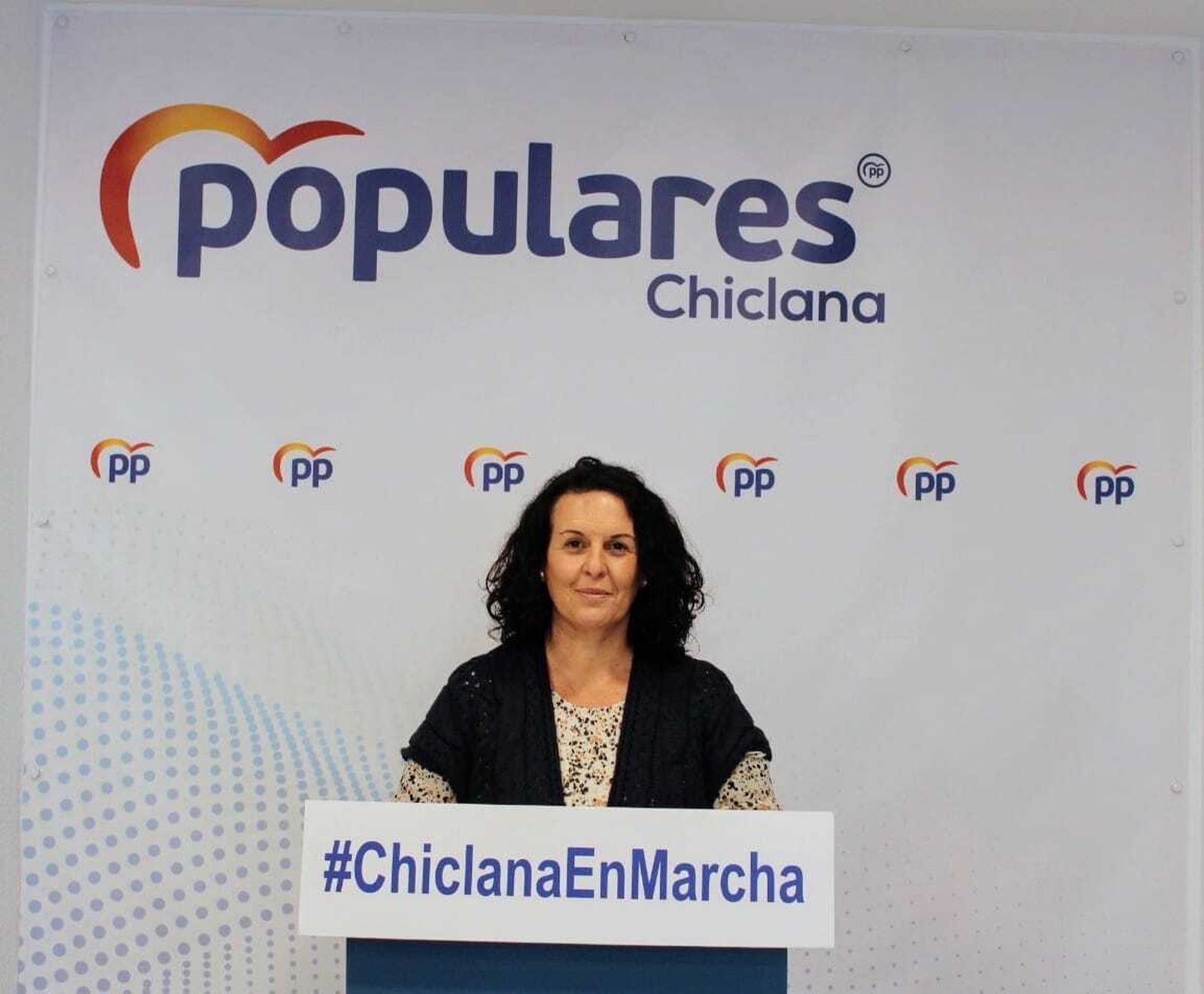 Ascensión Hita, presidenta del PP en Chiclana.