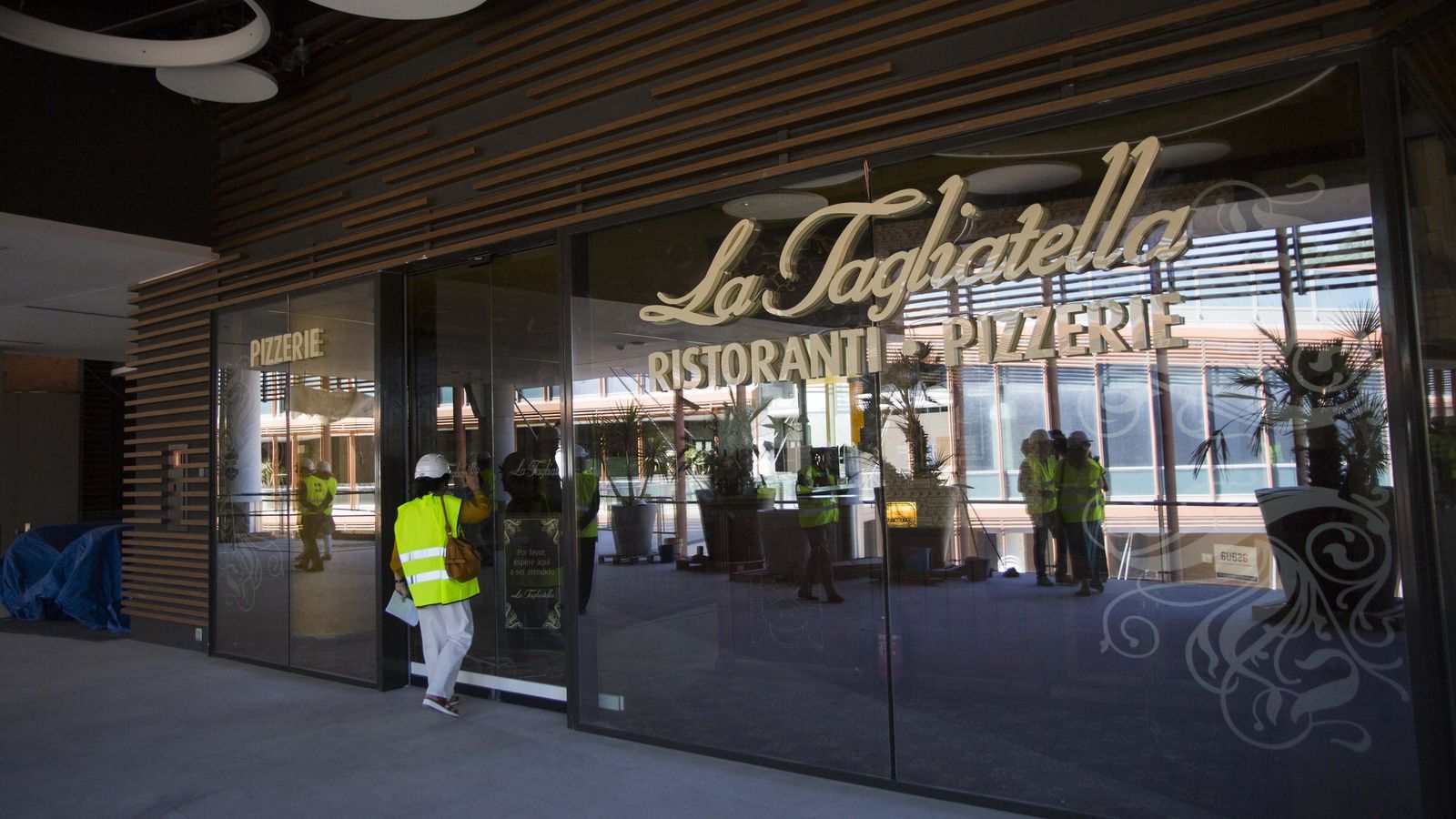 Instalaciones de La Tagliatella en Torre Sevilla.