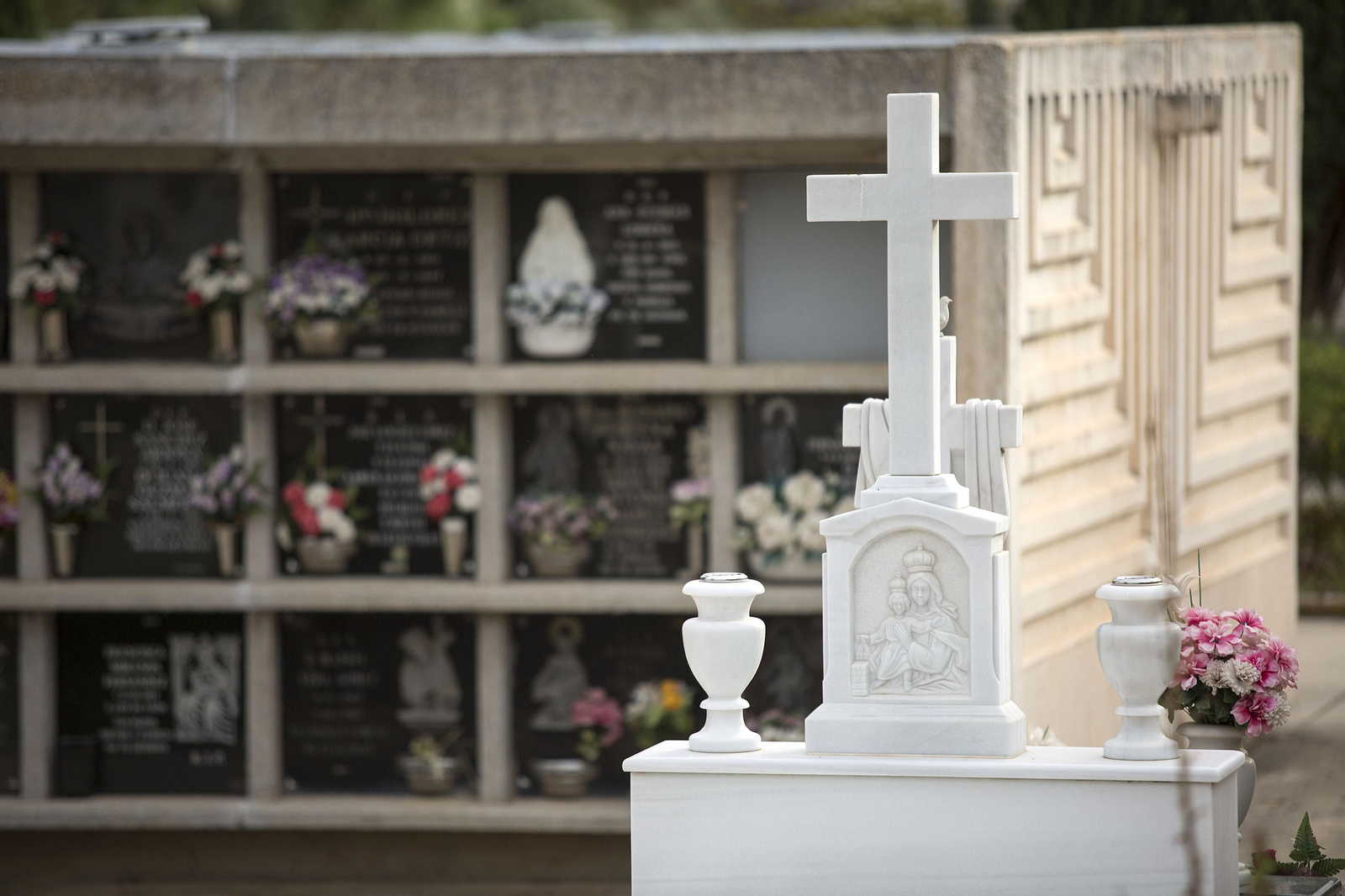 Imagen del cementerio  de Parcemasa.