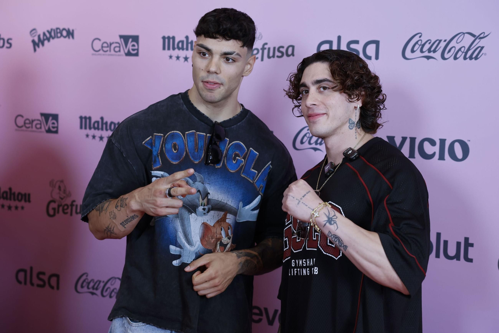 Andoni (i) y Belcast (d)