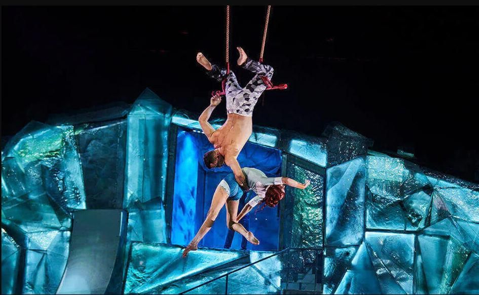 Momento del espectáculo del Circo del Sol, Crystal, que estará en Málaga en diciembre. Momento del espectáculo del Circo del Sol, Crystal, que estará en Málaga en diciembre.