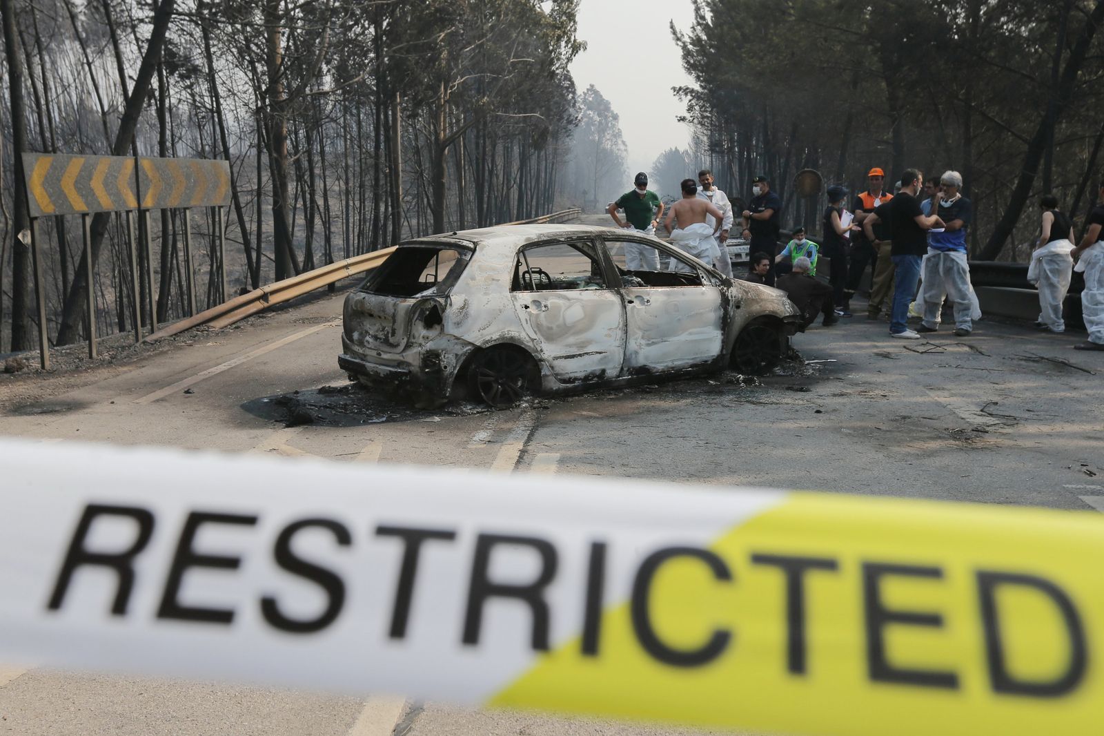 El incendio en Pedrógão Grande, en imágenes