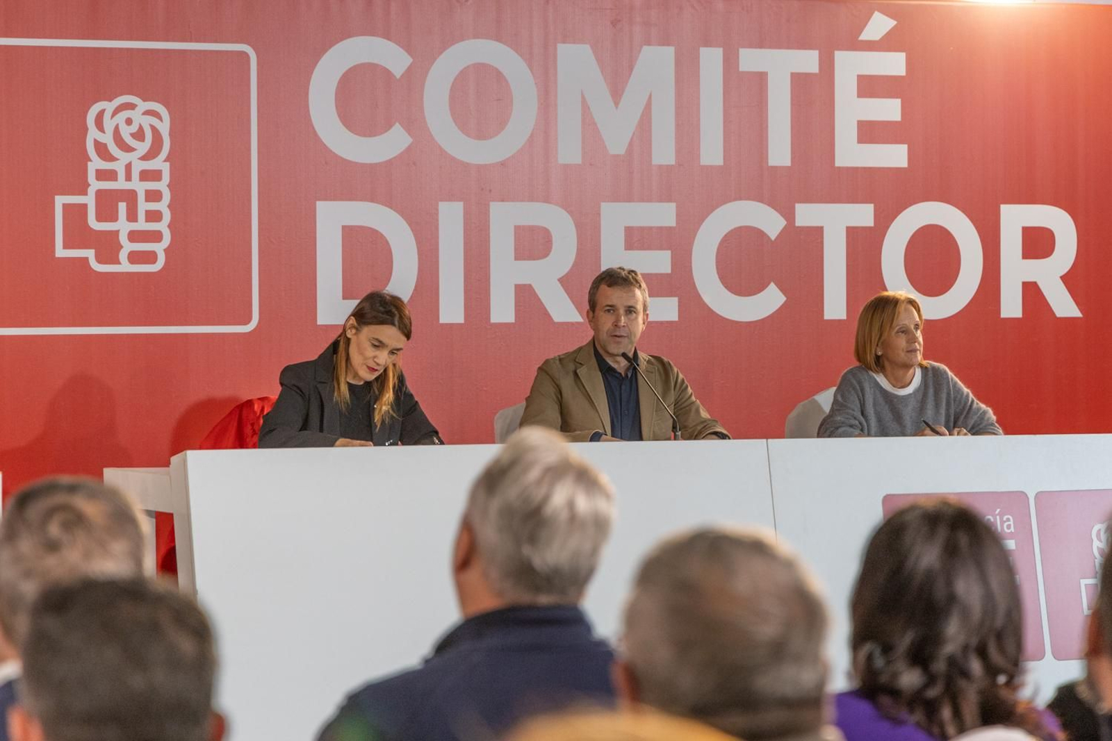 Las imágenes del comité director del PSOE en Jaén