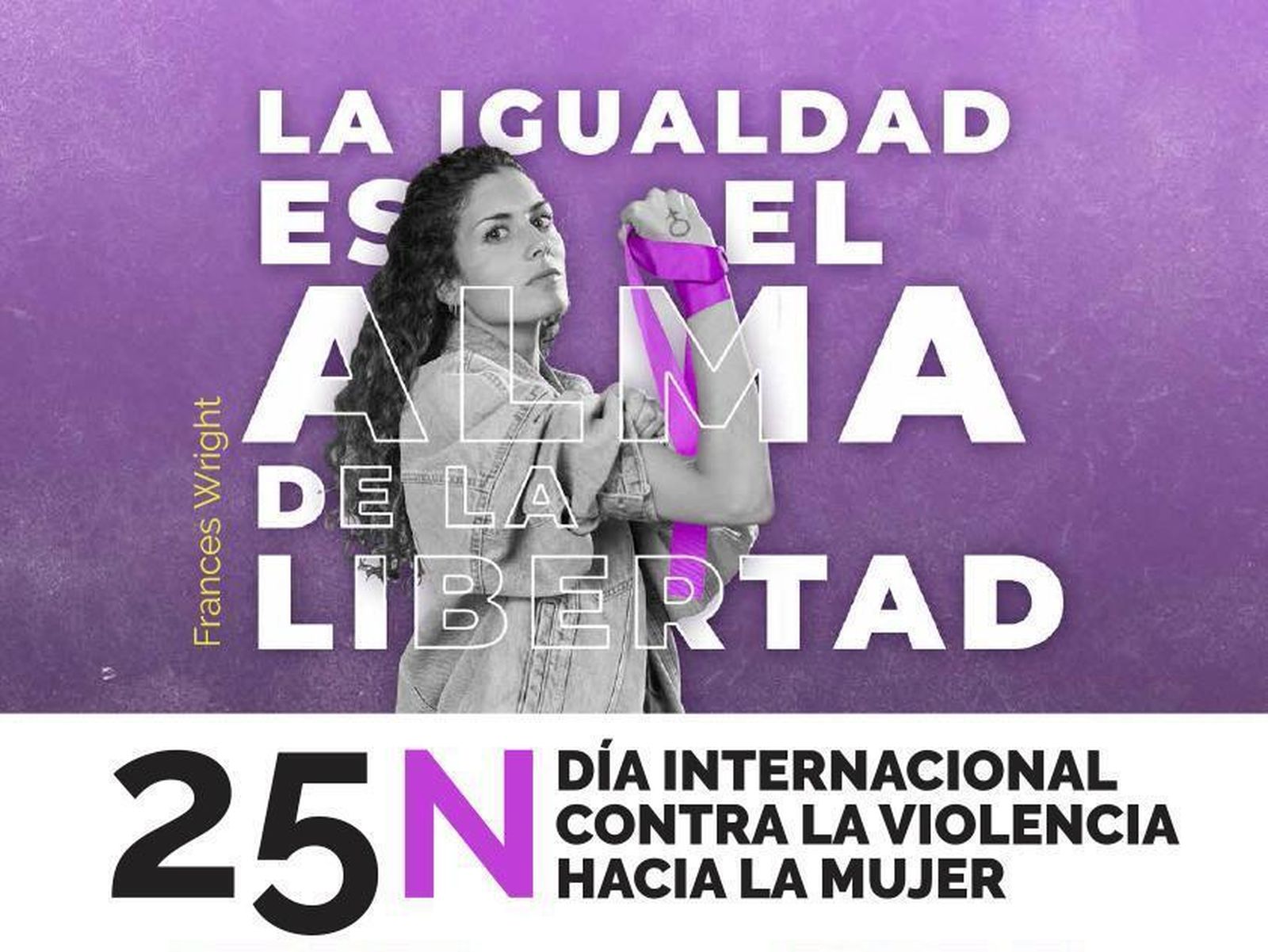 La actividad está enmarcada dentro de los actos organizados por el 25N