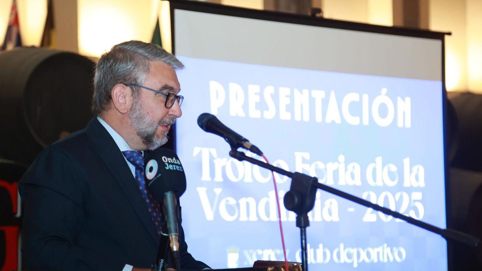 Ángel Rodríguez Aguilocho, en un momento de su pregón.