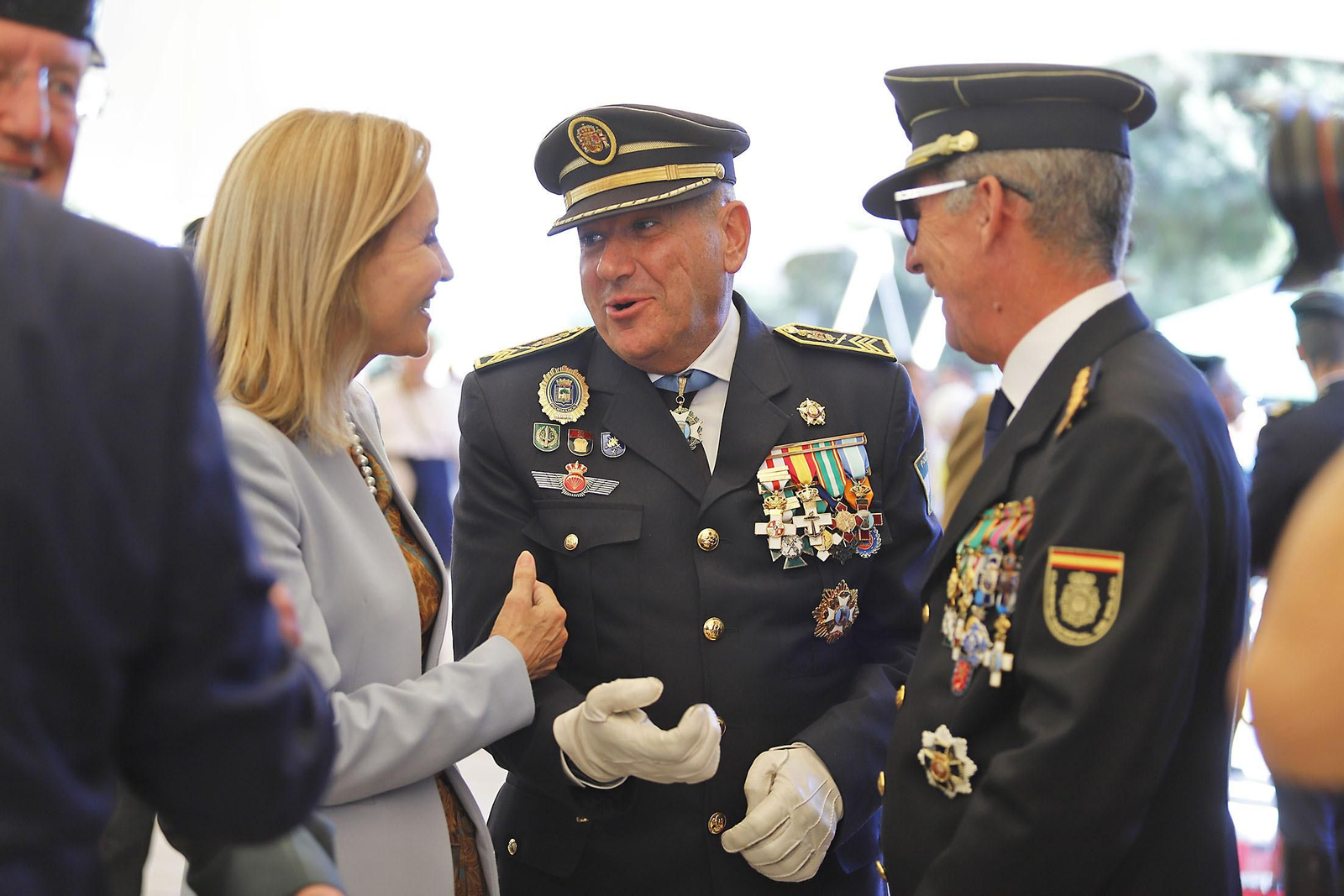 Imágenes de los actos de la Guardia Civil  en Huelva 12 de octubre, Día del Pilar