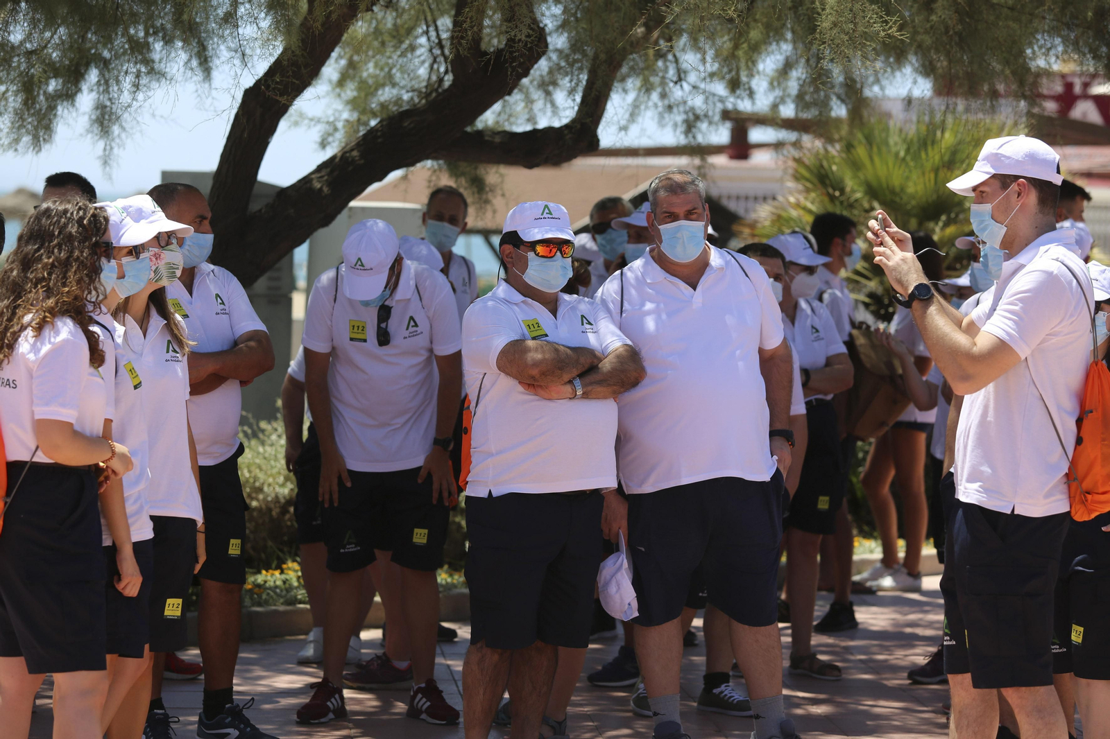 Fotos de los 90 vigilantes de la playa en Málaga capital