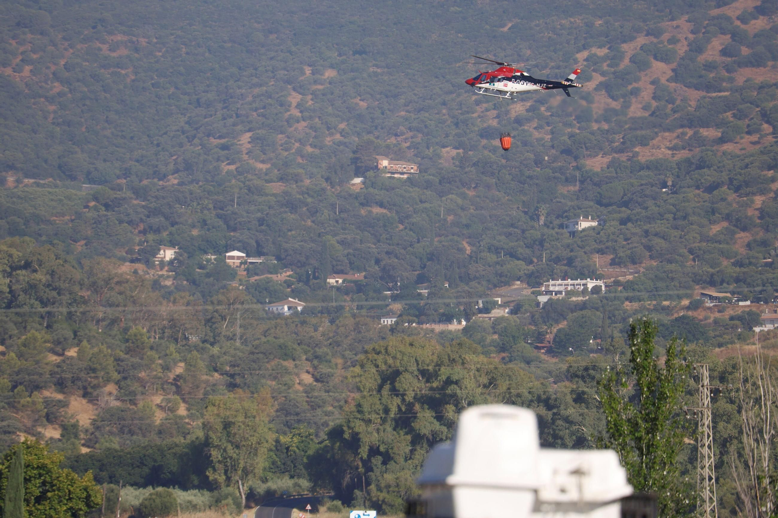 Las imágenes del incendio forestal de la Sierra de Córdoba