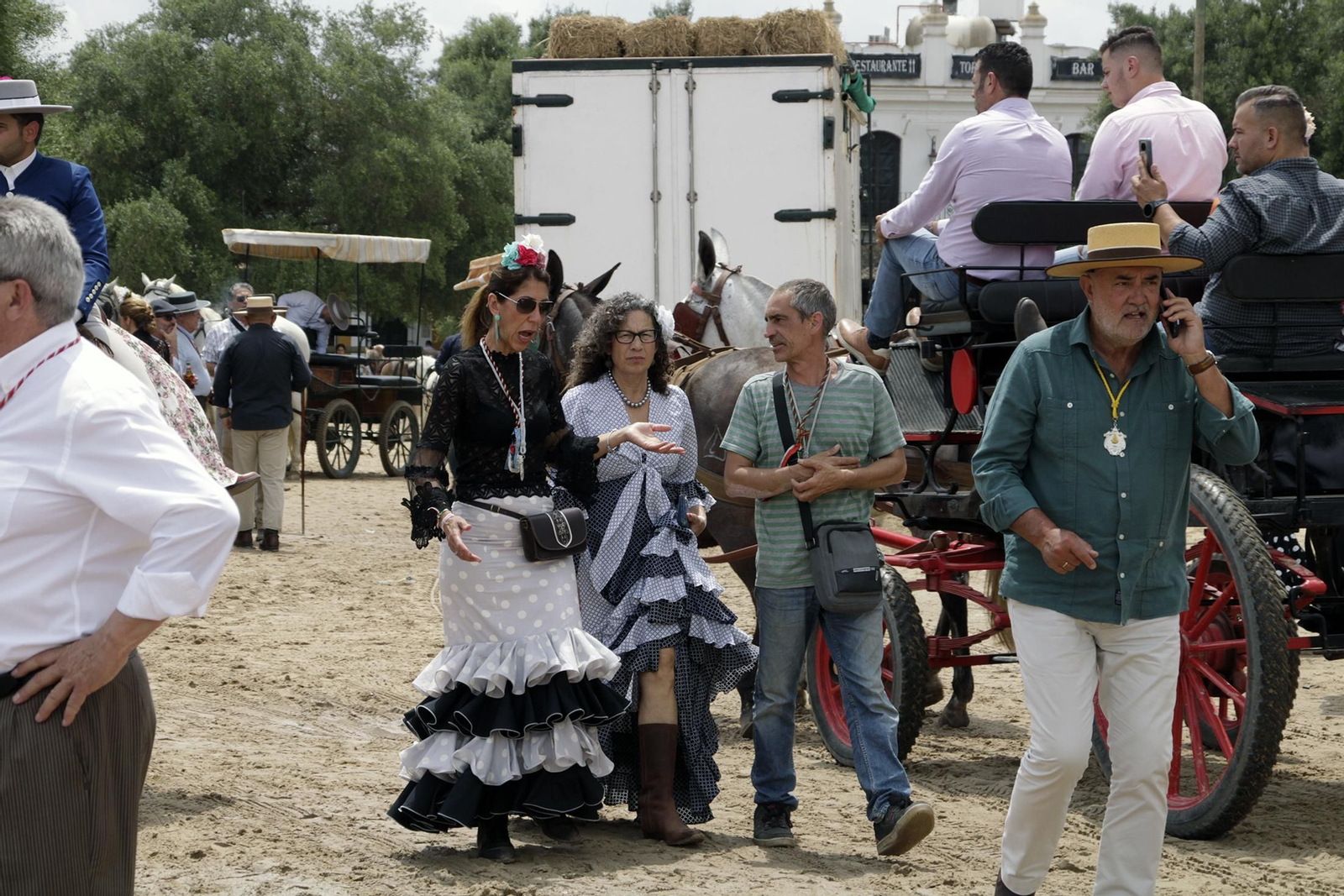Así se vive la romería en las casas de la aldea