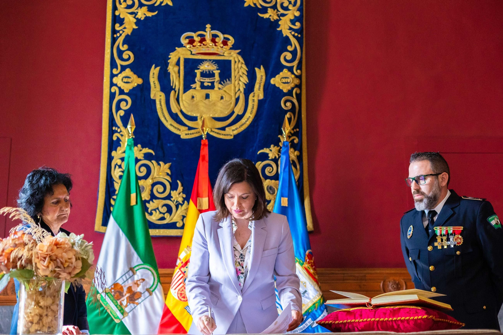 Toma de posesión del nuevo intendente de la Policía Local de San Fernando, Rafael Márquez