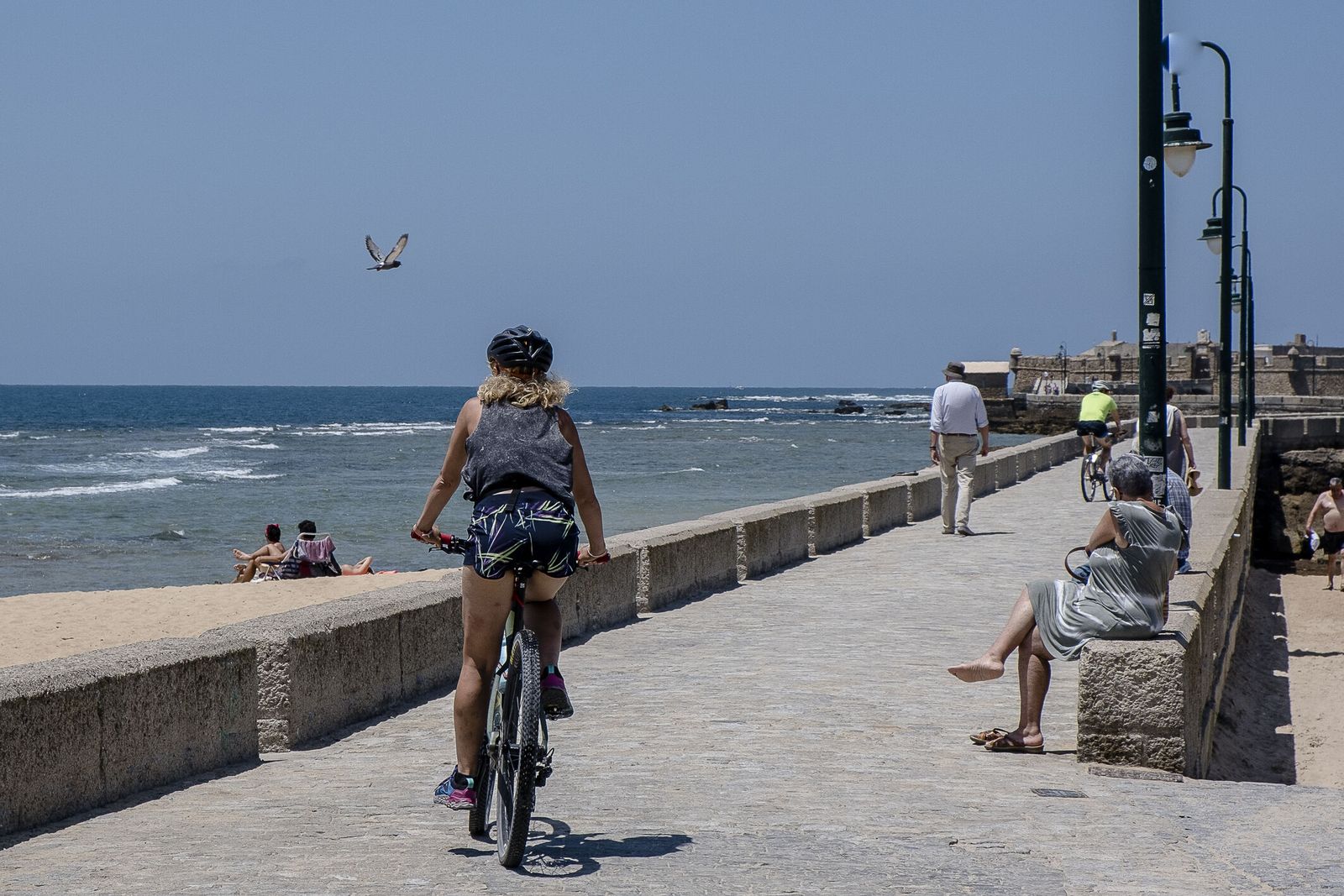 Paseo en bici por Cádiz