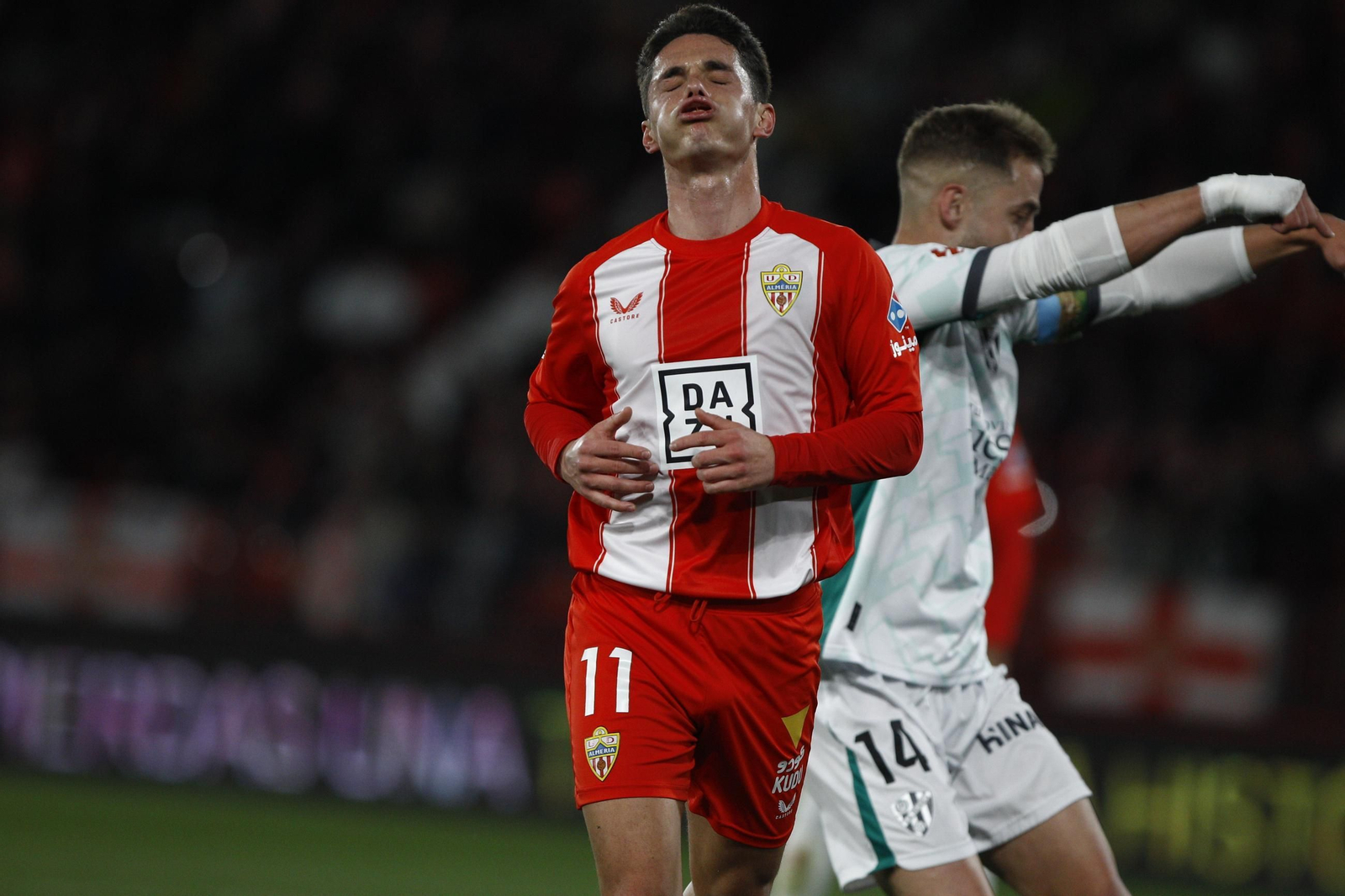 Las imágenes del partido U.D. Almería-S.D. Huesca