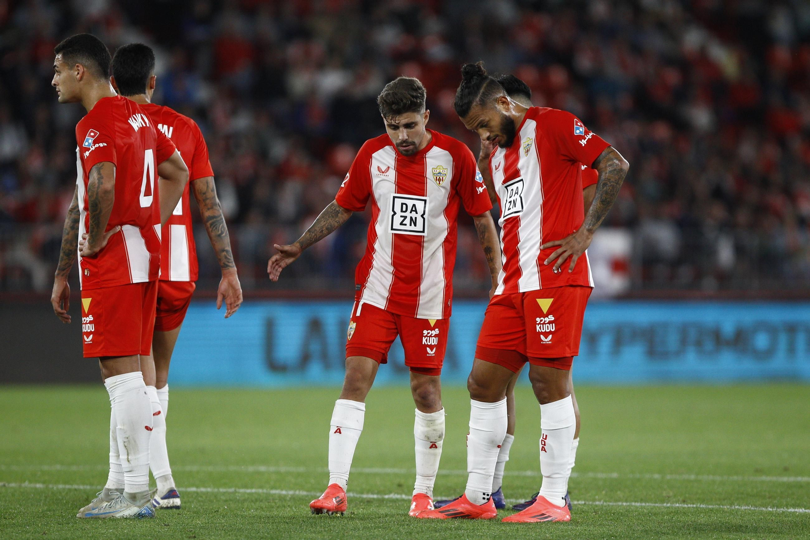 Las mejores imágenes del partido de fútbol U.D. Almería-Córdoba C.F.