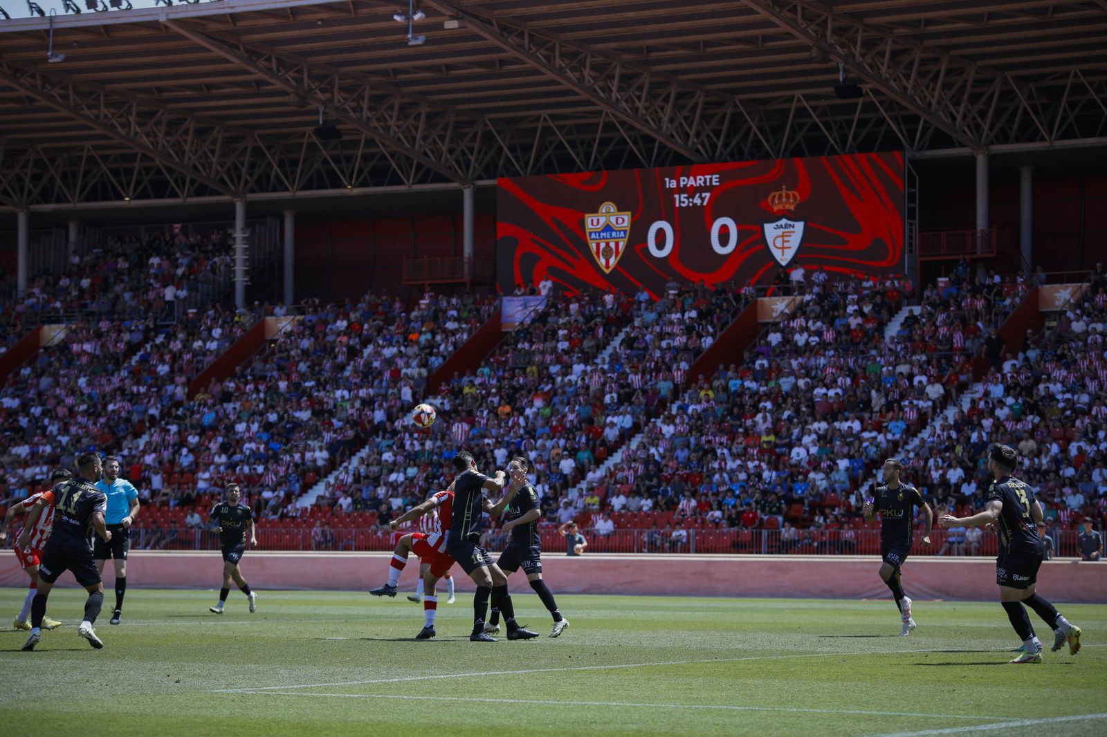 Imágenes del partido entre el Almería B y el Real Jaén
